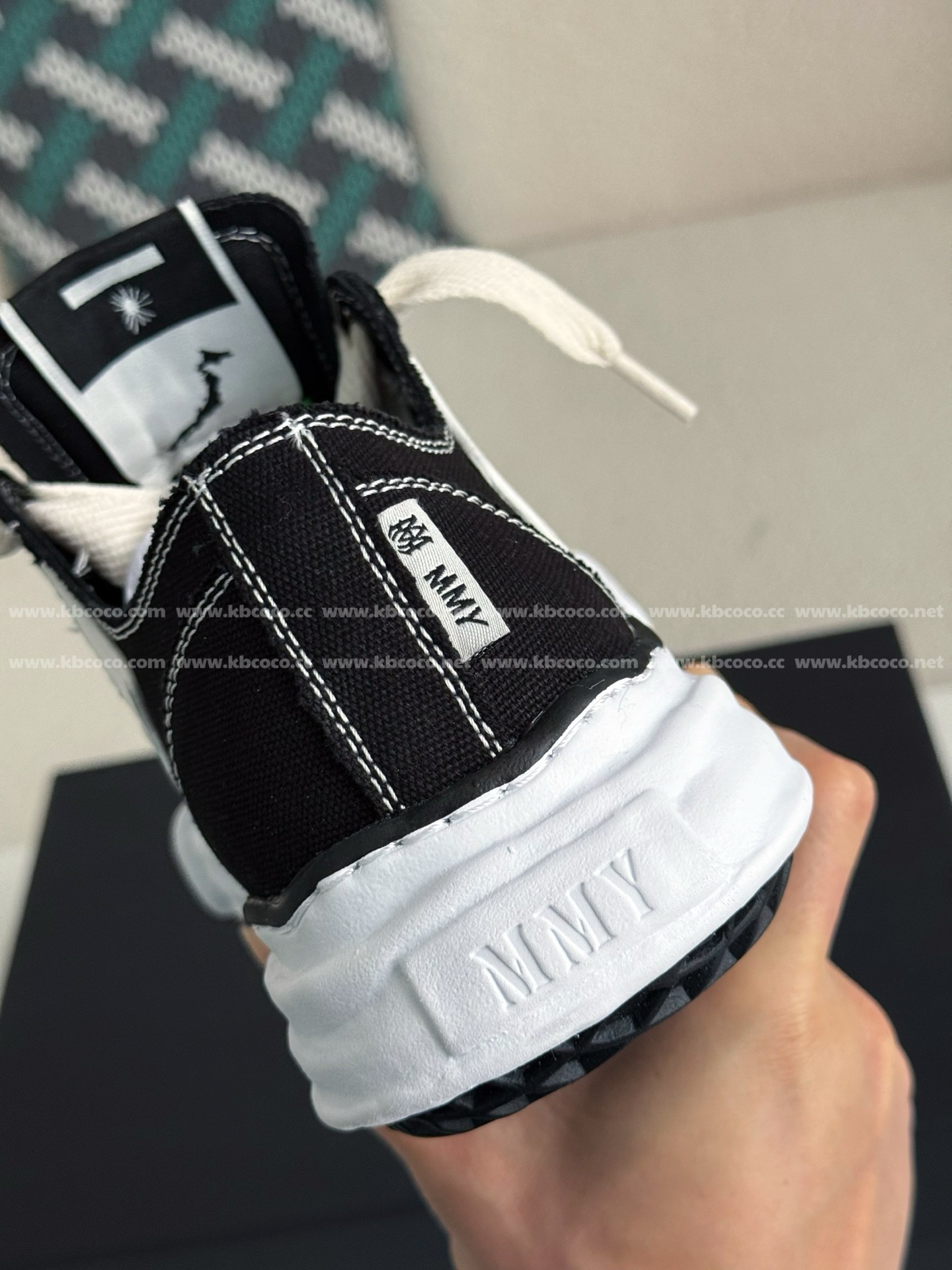 【#4531】Maison Mihara Yasuhiro x AMlRl Skel- Top Low canvas shoes