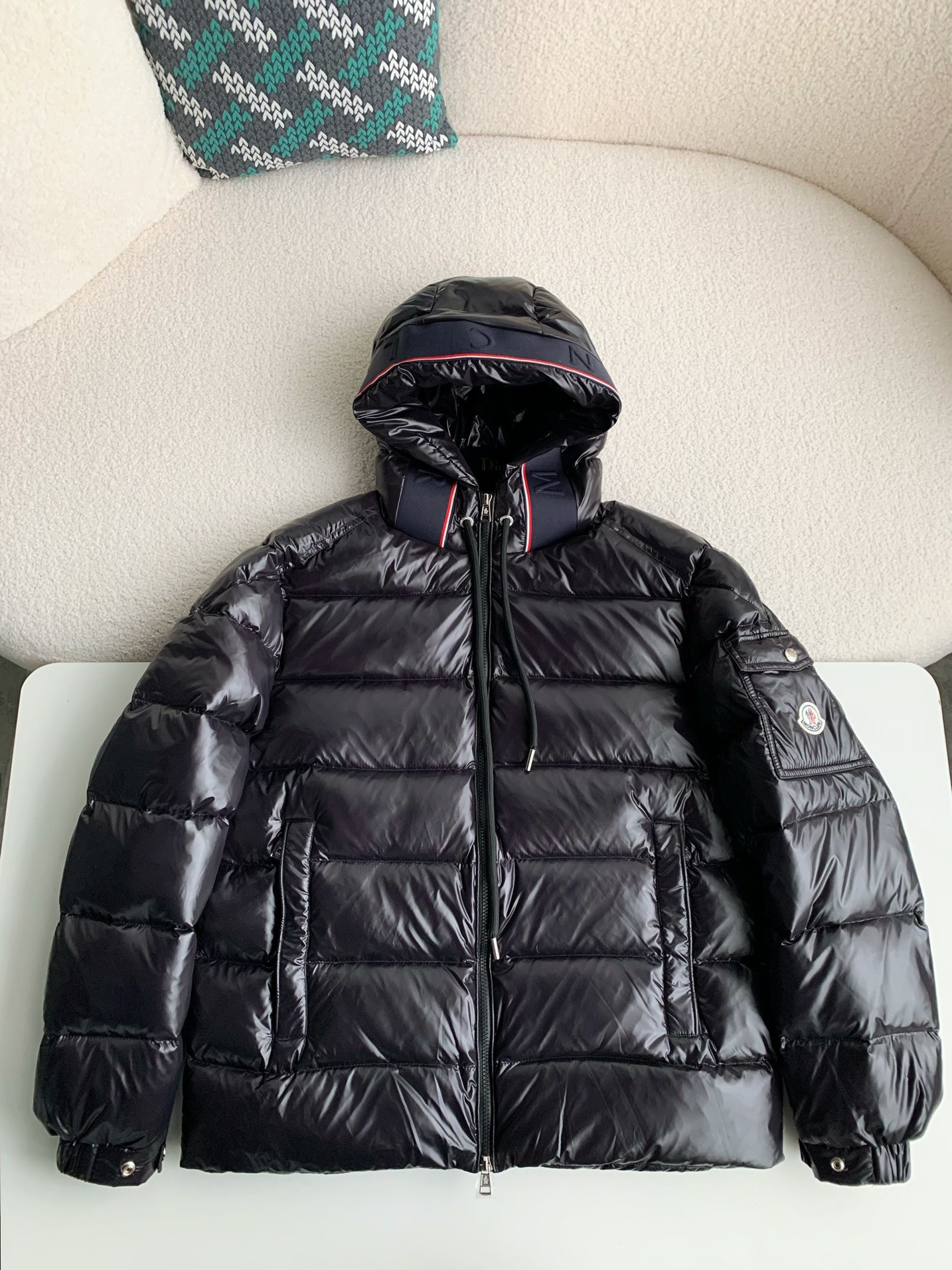 【#2094】Moncler Short men's down jacket