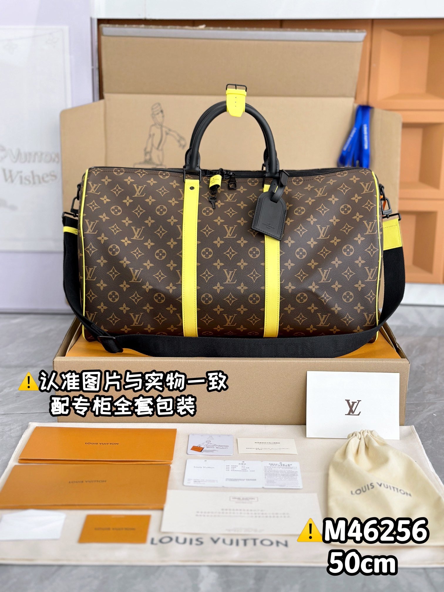 LOUIS VUITTON keepall 50