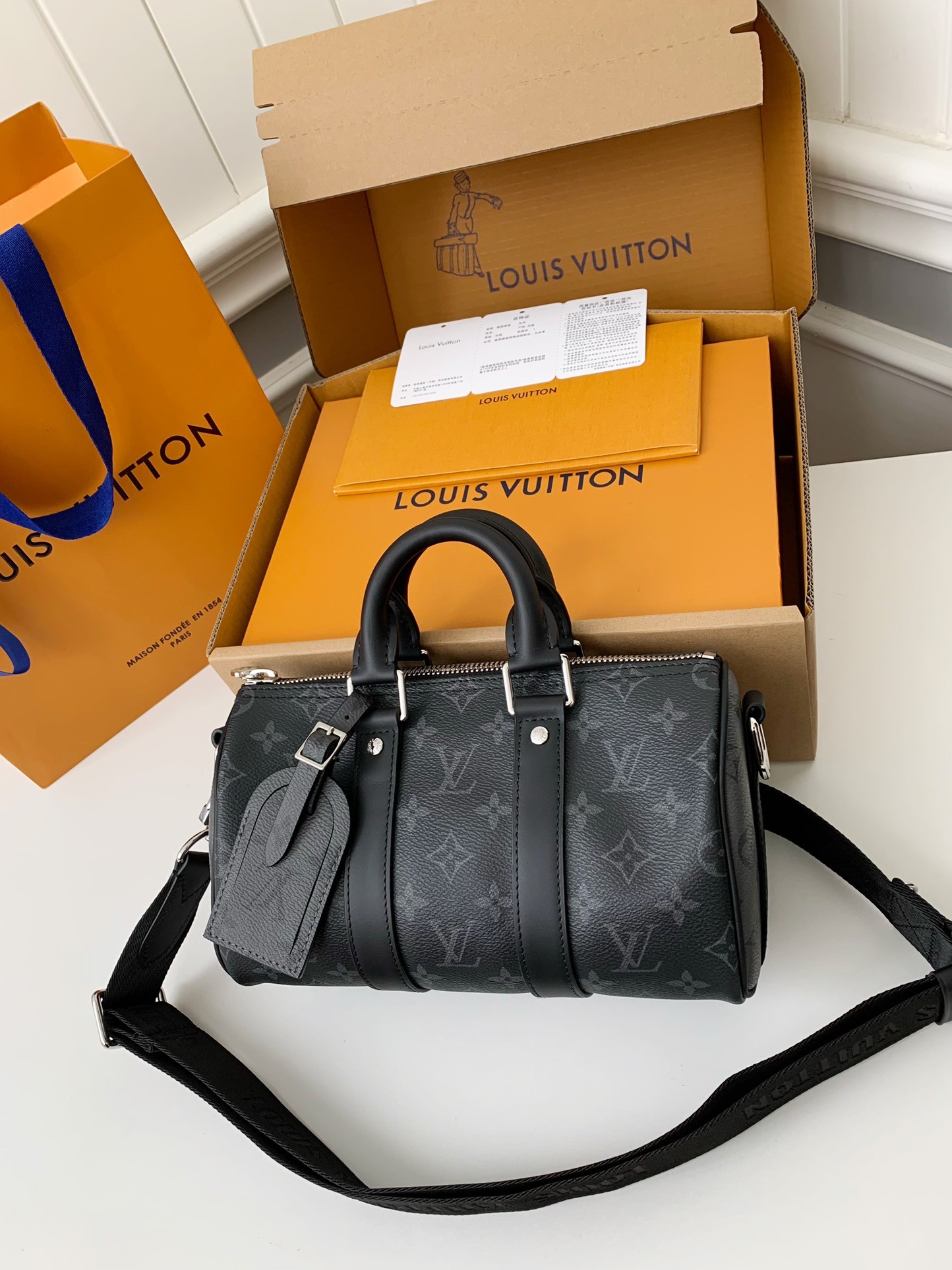 Louis Vuitton KEEPALL BANDOULIERE 25 Handbag M46271, Top quality