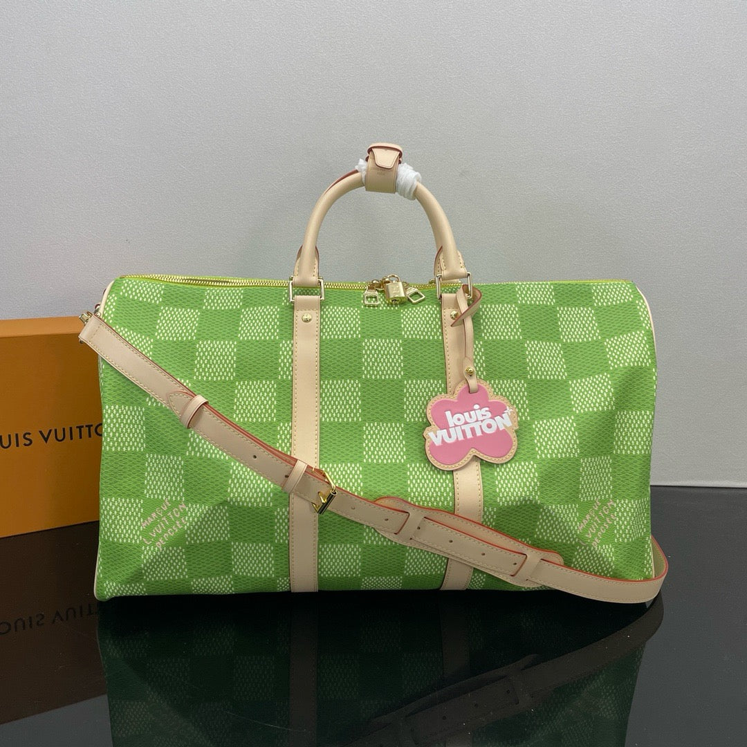 LOUIS VUITTON LV XTyler Keepall 50 Travel bag/top quality N40667