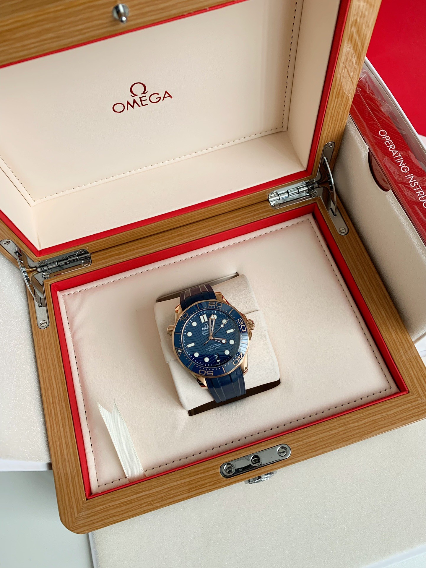 【#3641】Omega Seahorse Series 300-meter dive wristwatch,43.5mm