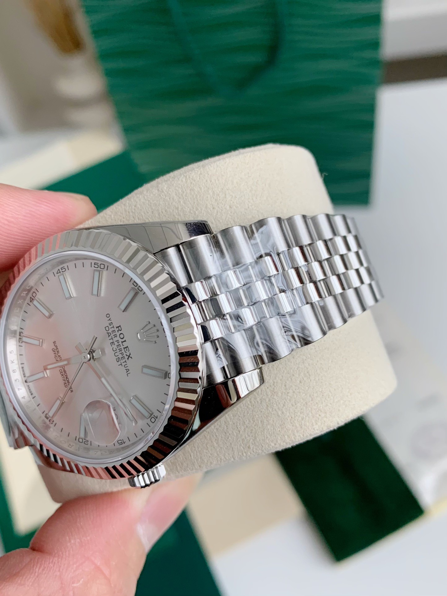 【#2405】Rolex RE Log Men's Watch 41mm