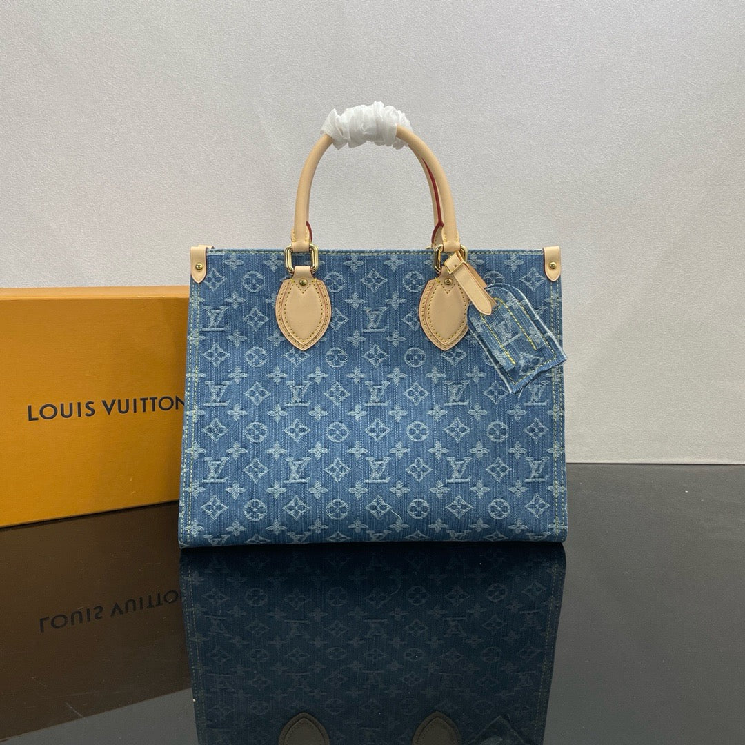 LOUIS VUITTON ONTHEGO MM Tote/Top Quality M46871