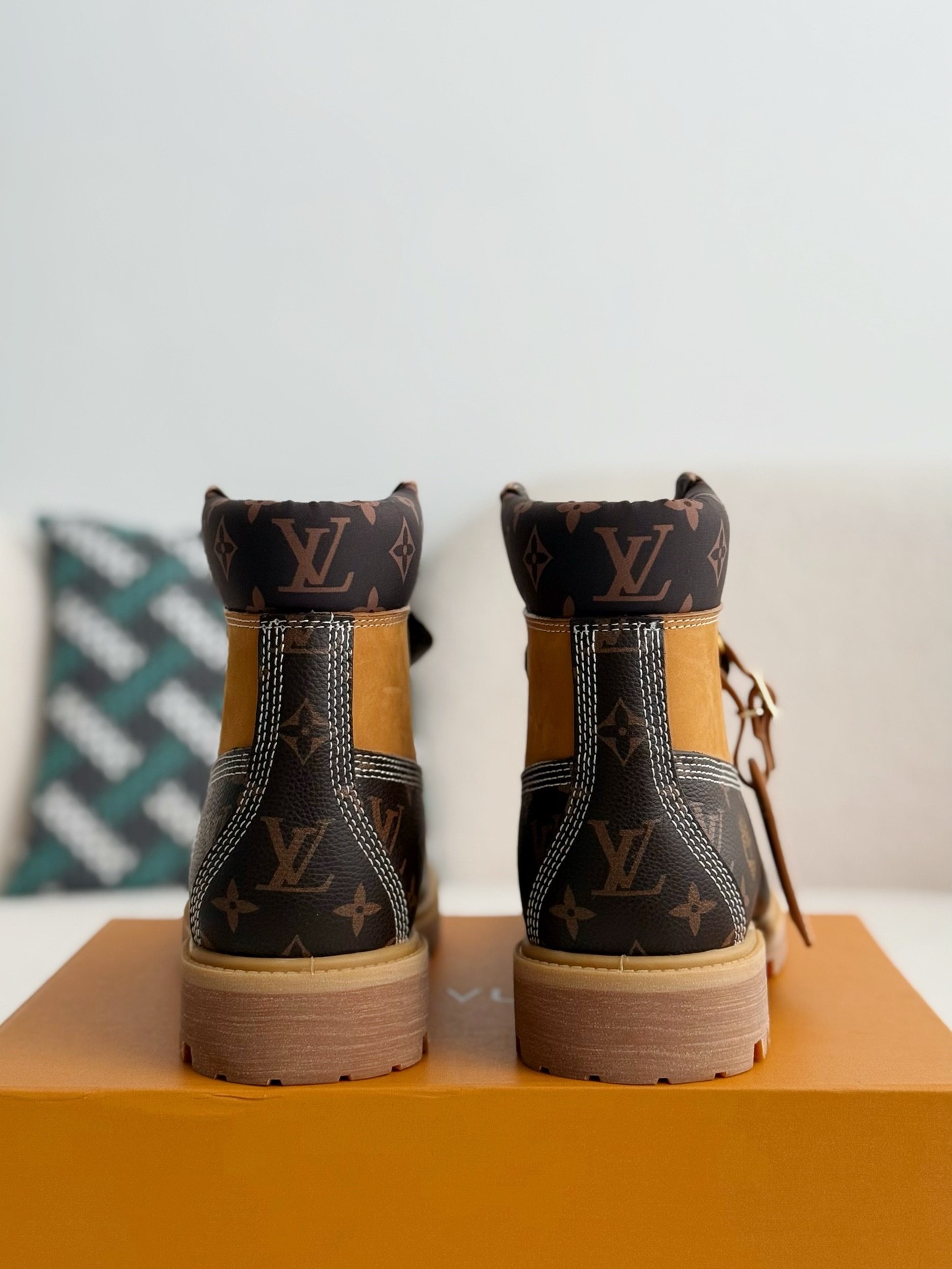 [#3804」 Louis Vuitton xTimberland boots/Martin boots/boots