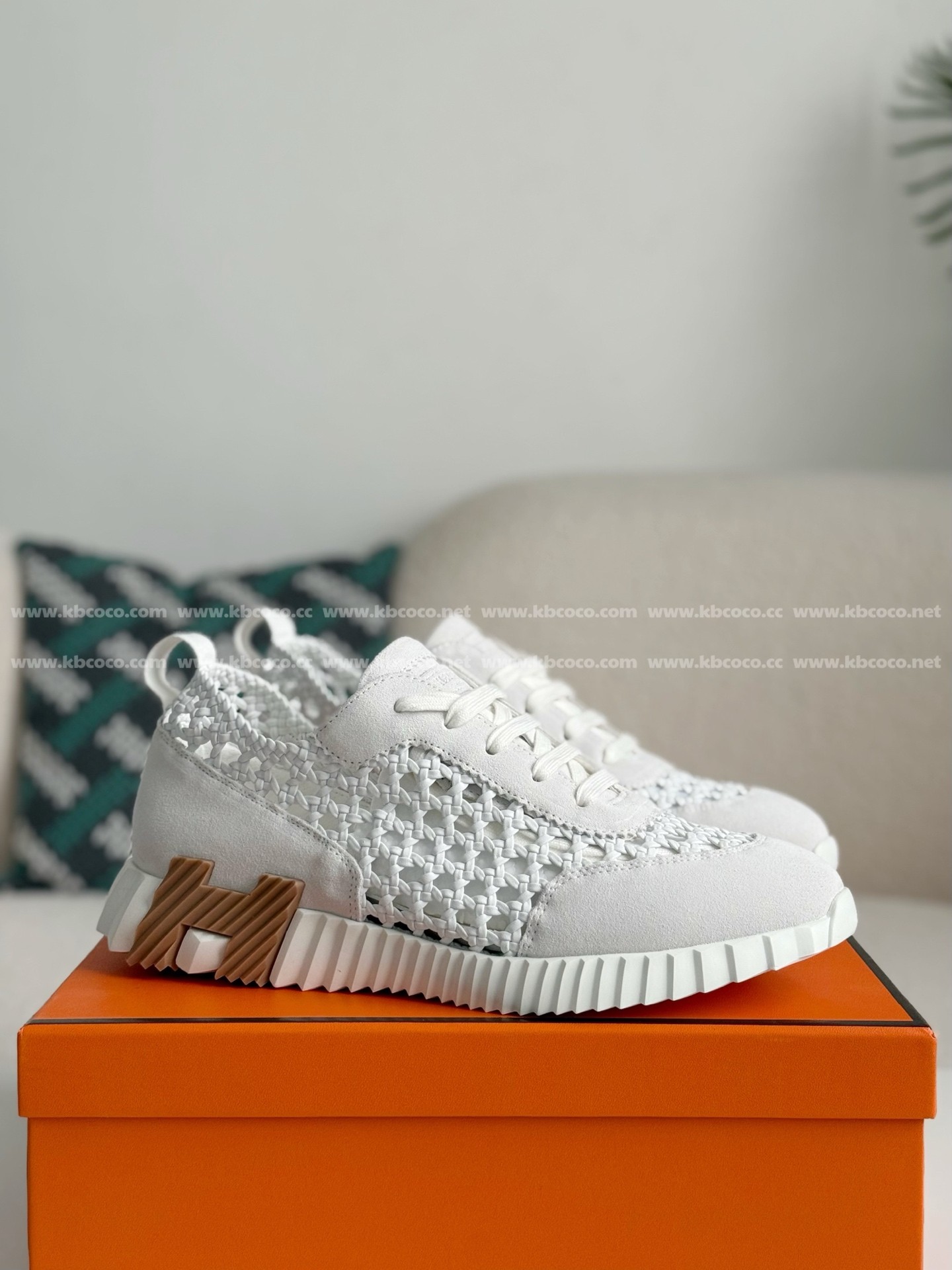 【#5437】 Hermès Department Sneakers