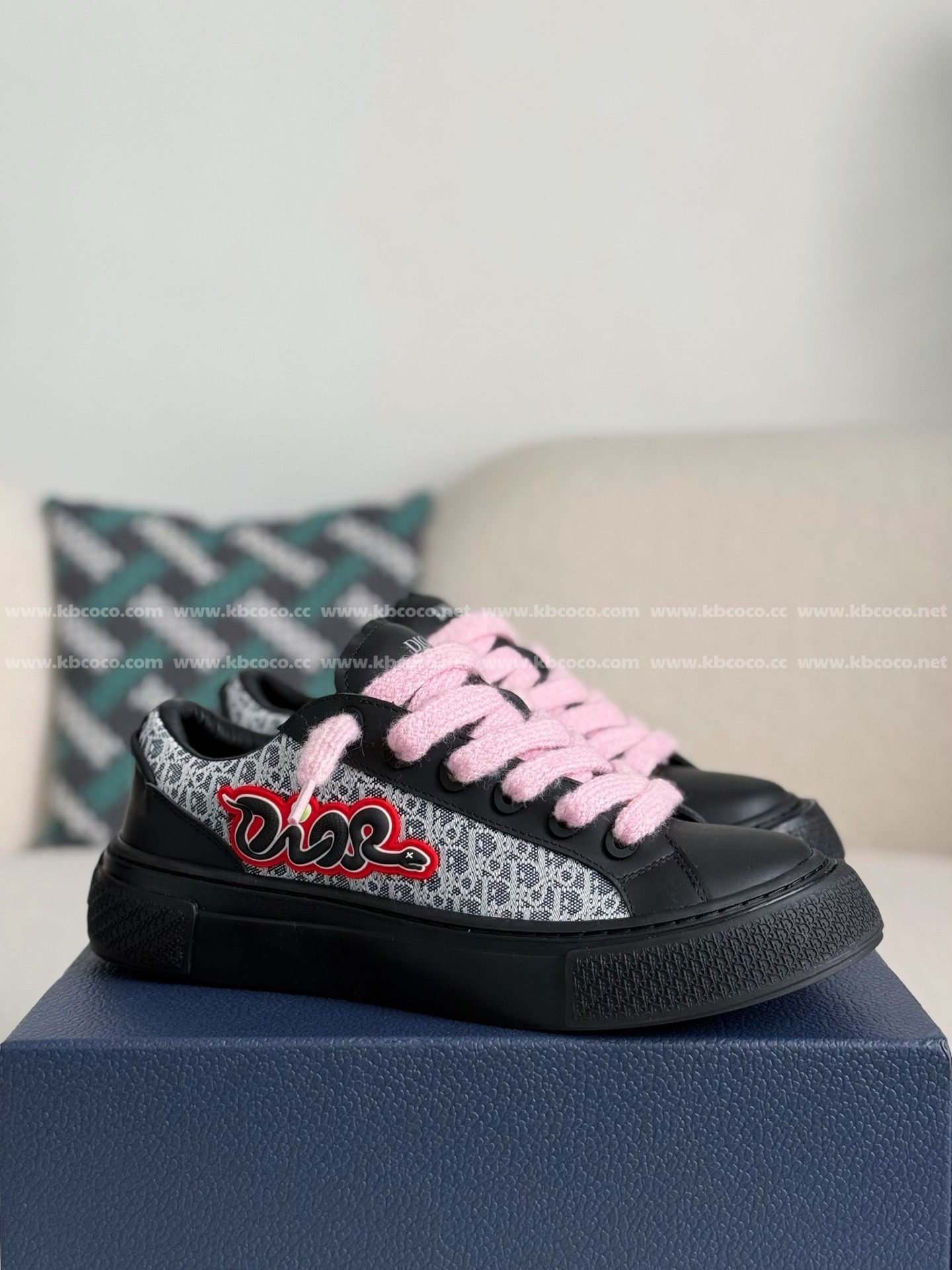 【#4564】 Dior B33 Leather Sneakers