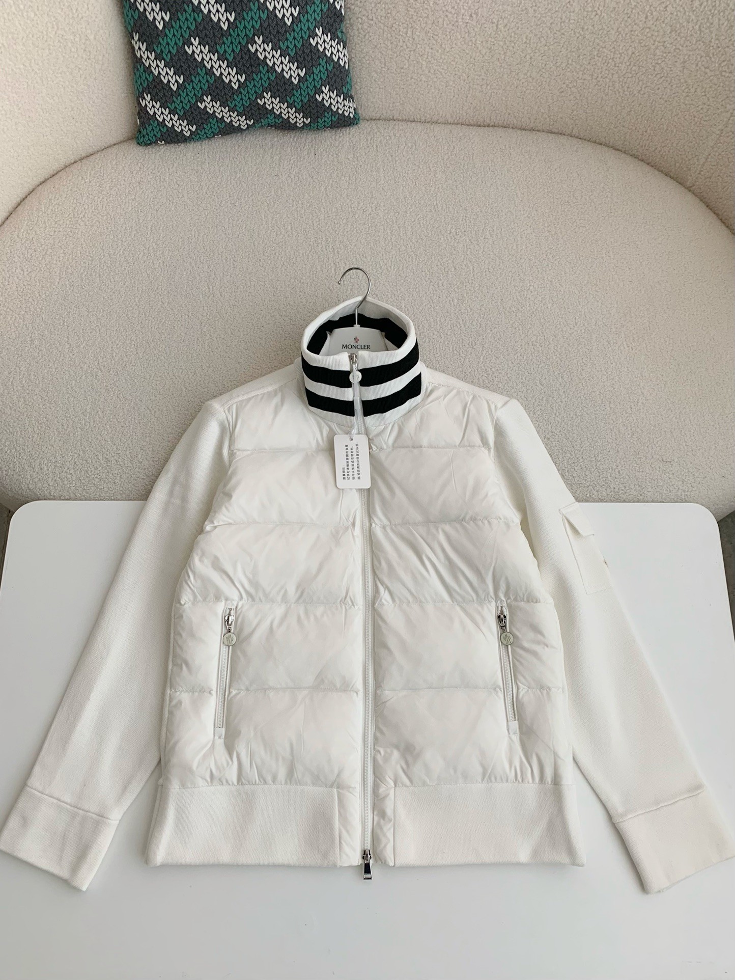 【#3731】Moncler SS23 Long sleeve jacket with high neck
