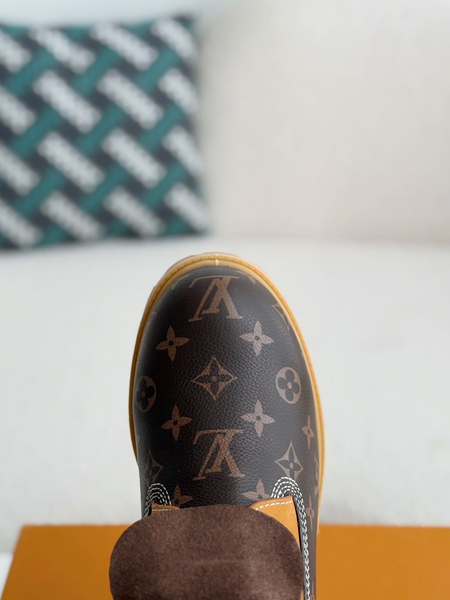 [#3804」 Louis Vuitton xTimberland boots/Martin boots/boots