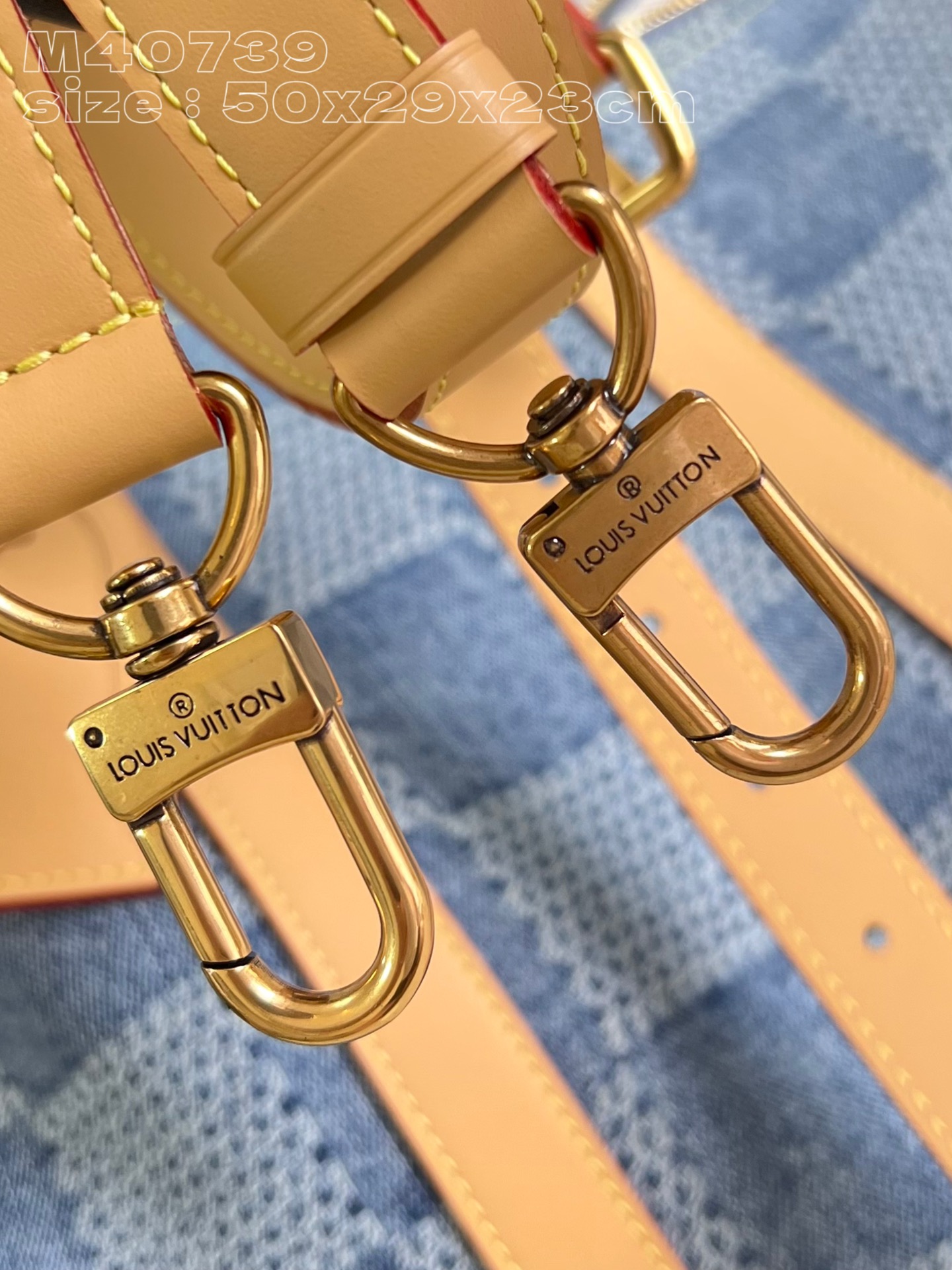 Louis Vuitton Keepall Bandoulière 50 handbag M40739，Top quality