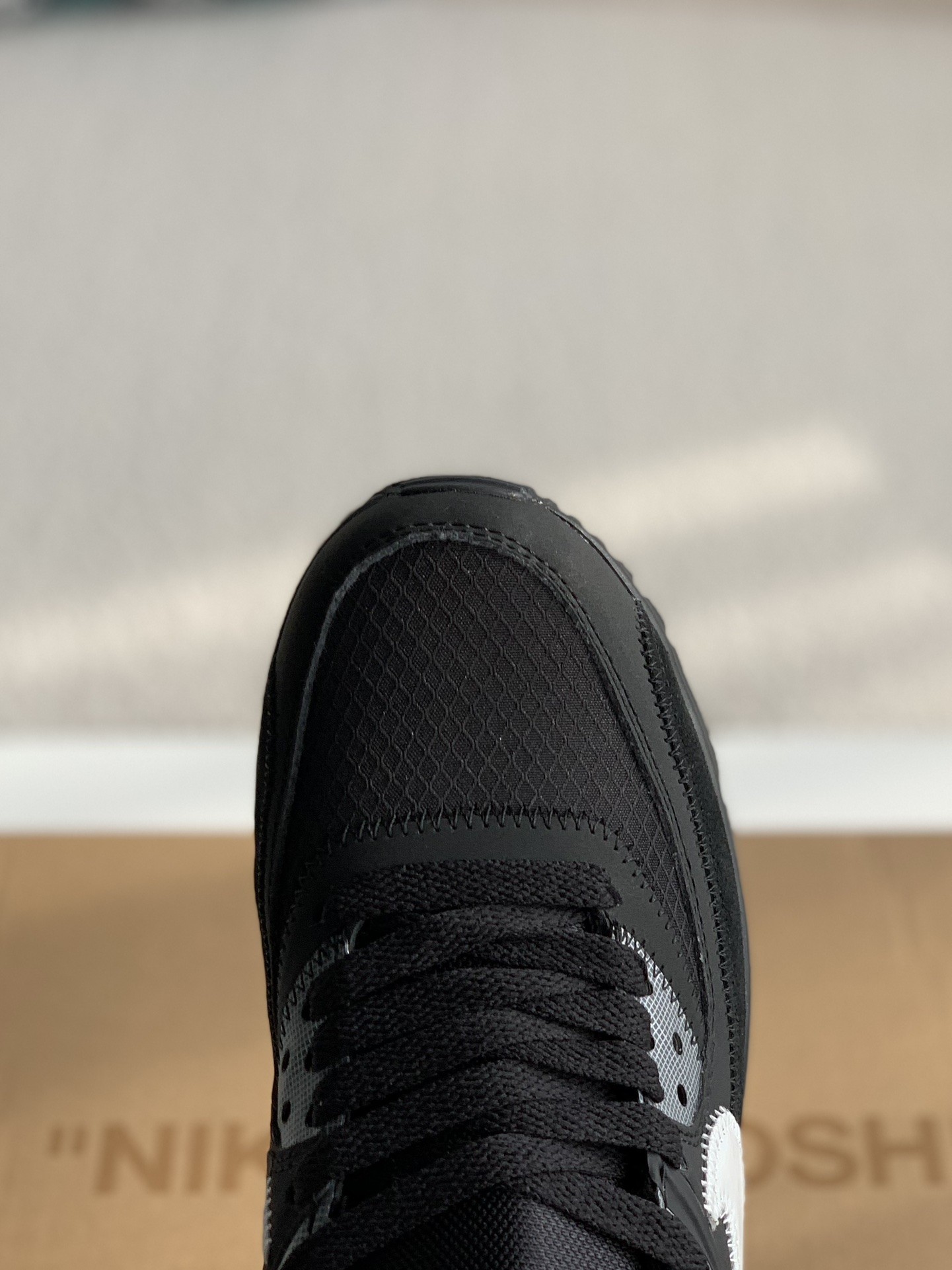 【#1787】 Off-White x Nike Air Max 90Black THE TEN Sneakers
