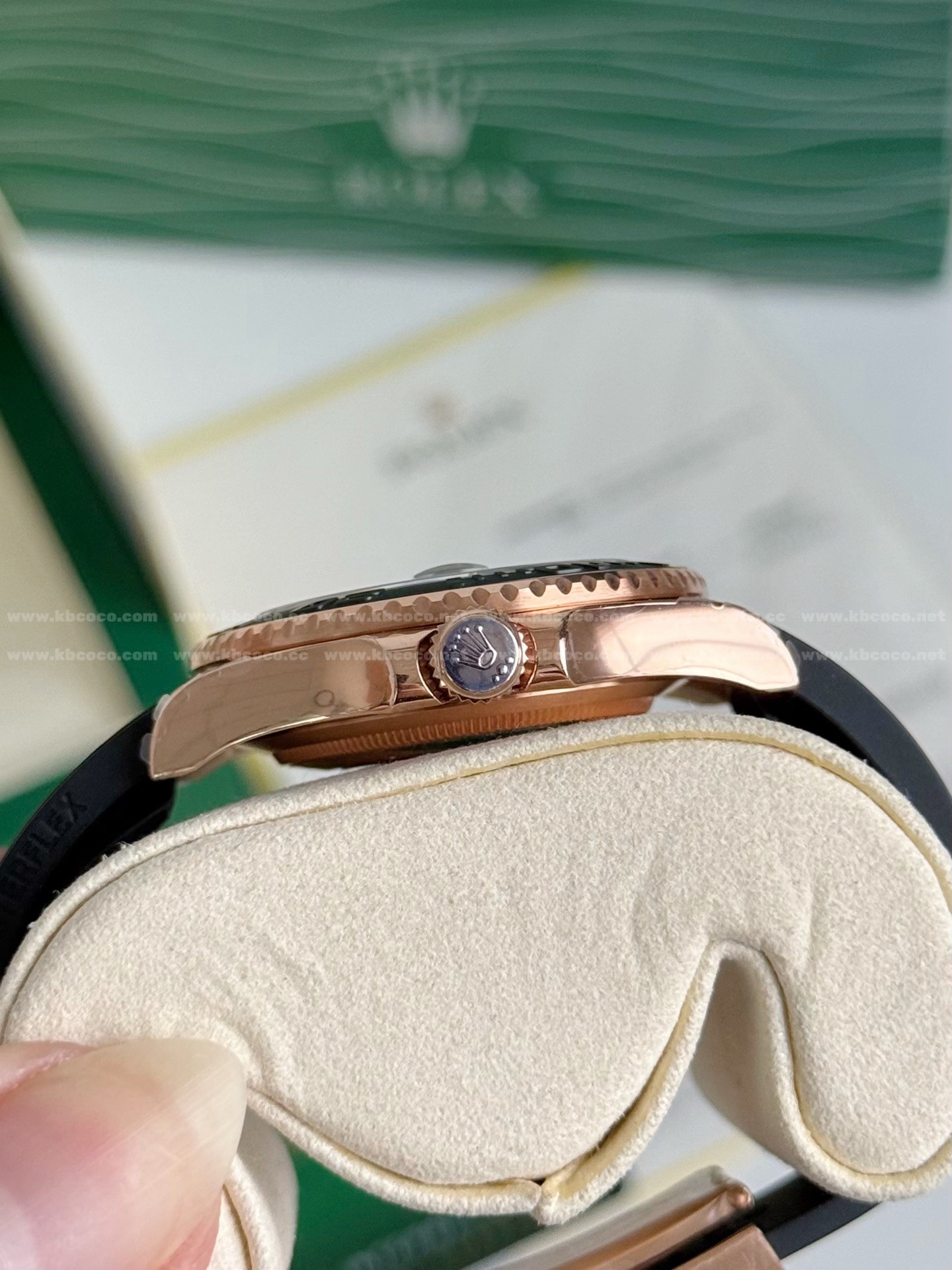 【#5878】Rolex Yachting Celebrity RoseGold Men's Wristwatch Series, 42mm