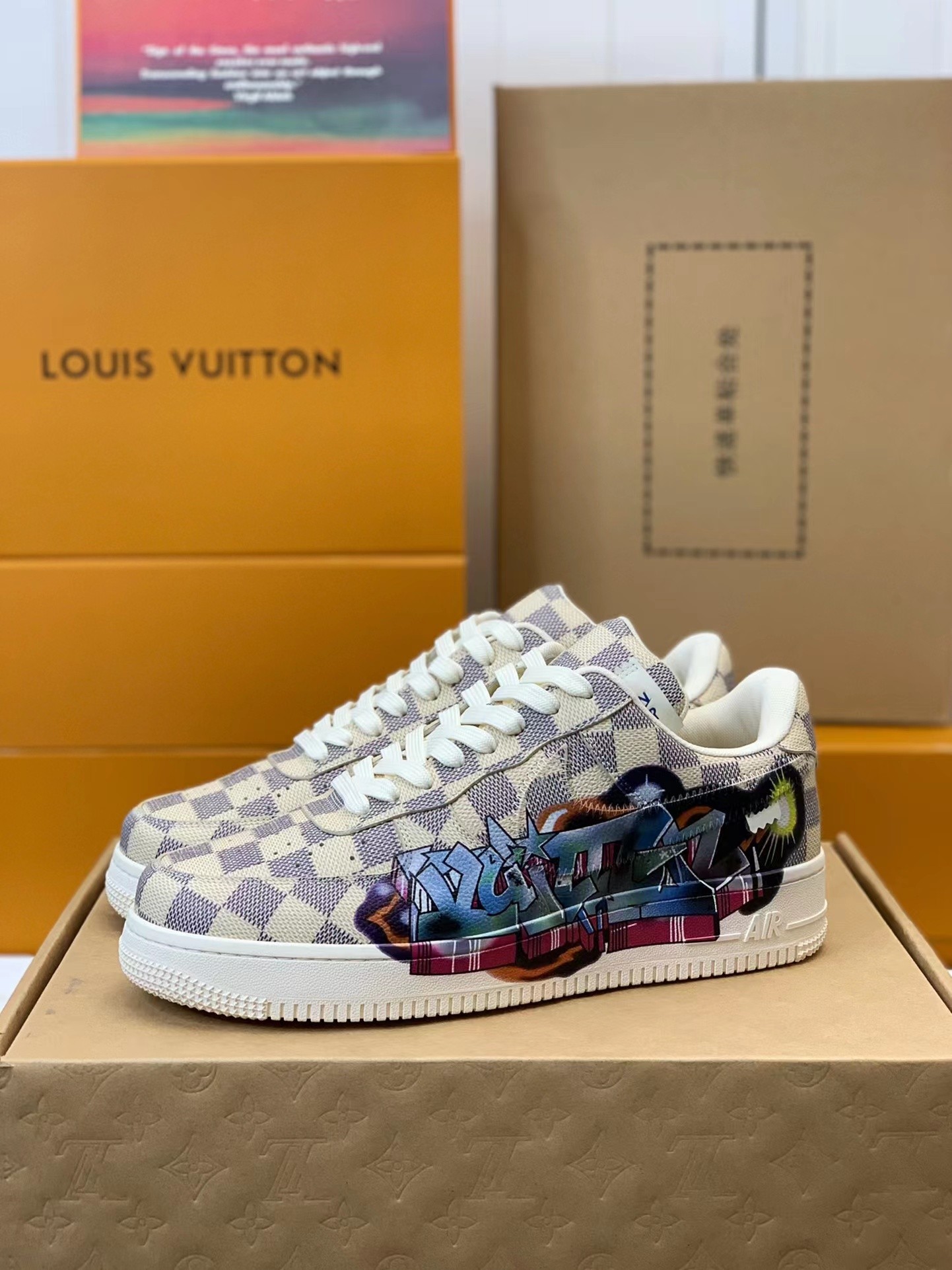 LOUIS VUITTON x NIKE AIR FORCE 1 Sneaker