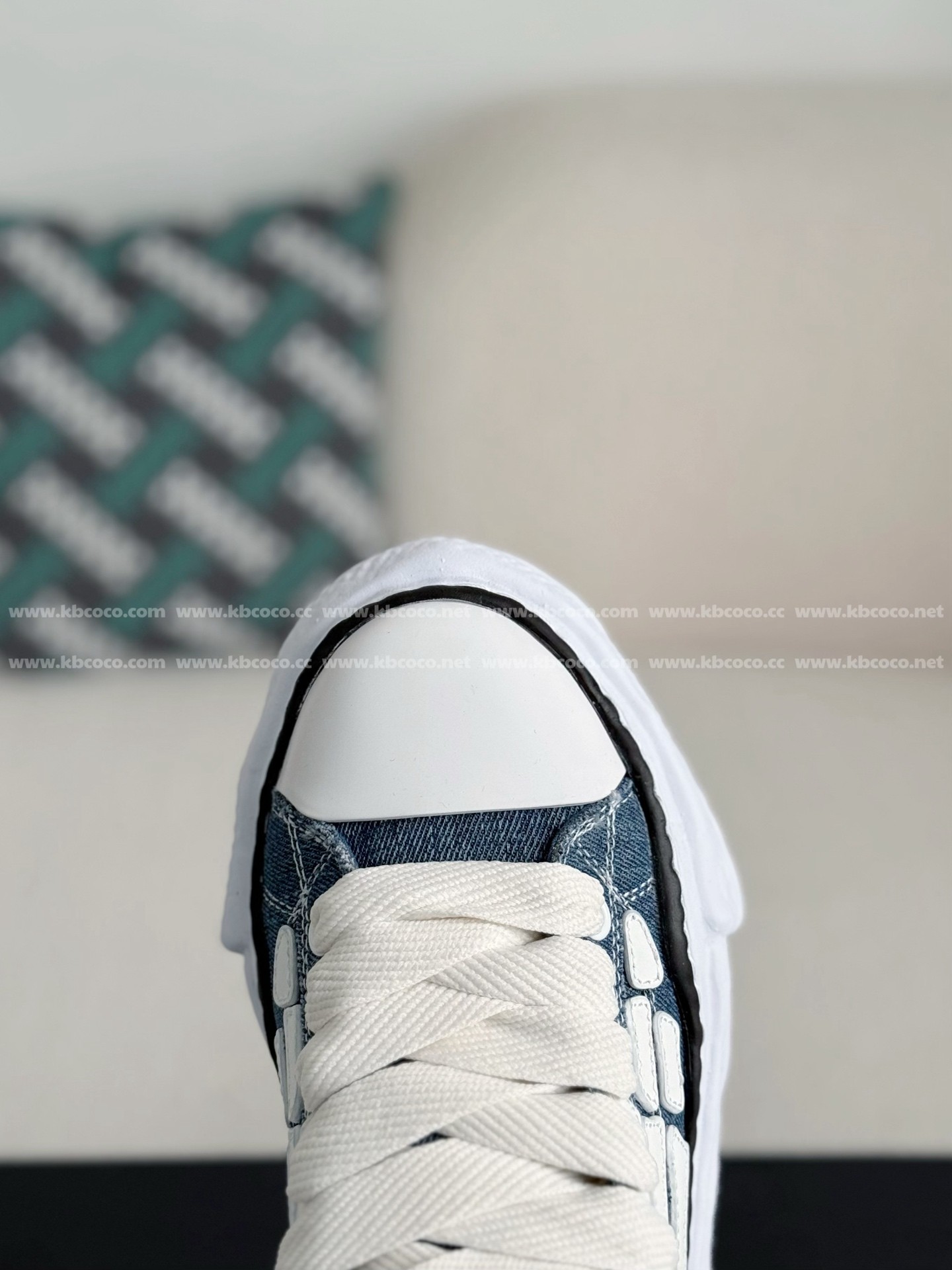 【#4532】Maison Mihara Yasuhiro x AMlRl Skel- Top Low canvas shoes