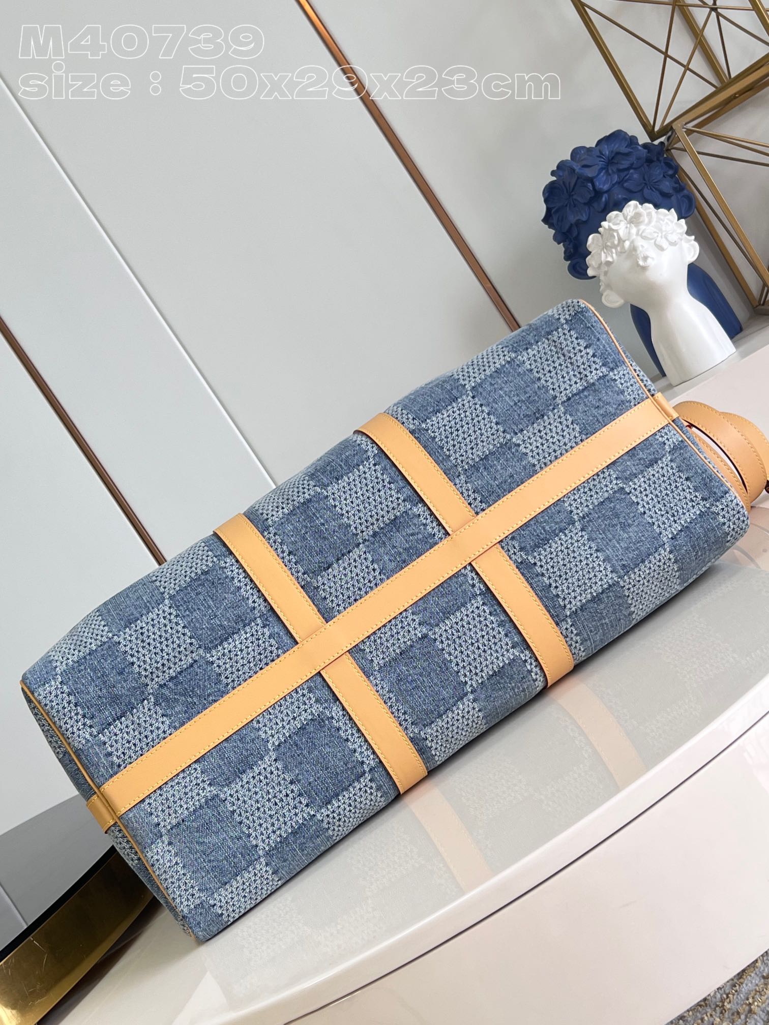 Louis Vuitton Keepall Bandoulière 50 handbag M40739，Top quality