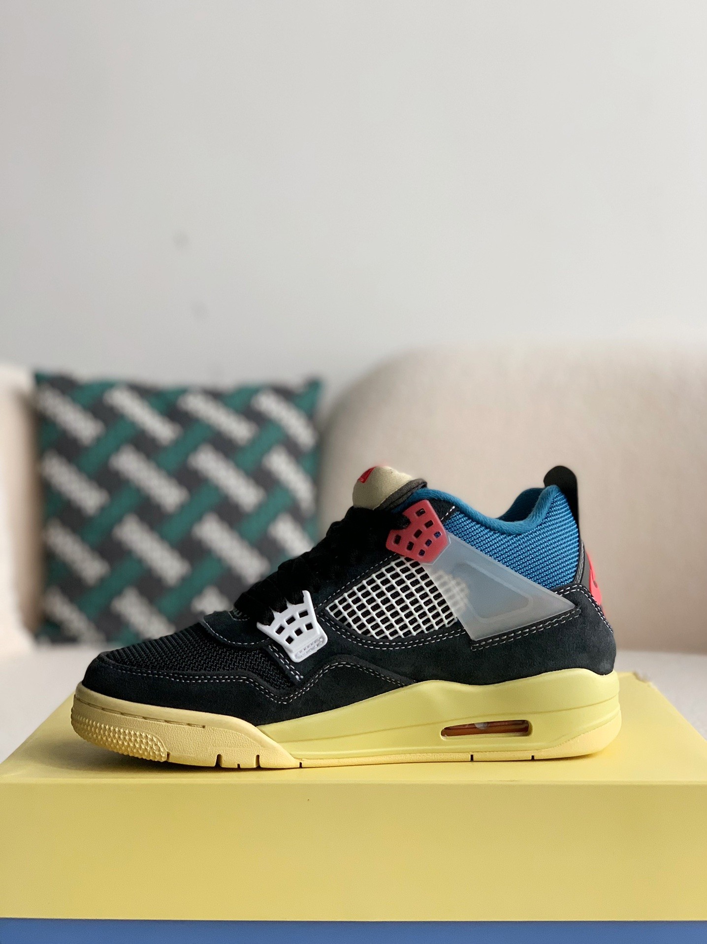 Union LA X Jordan 4 Aj4 Sneakers Retr