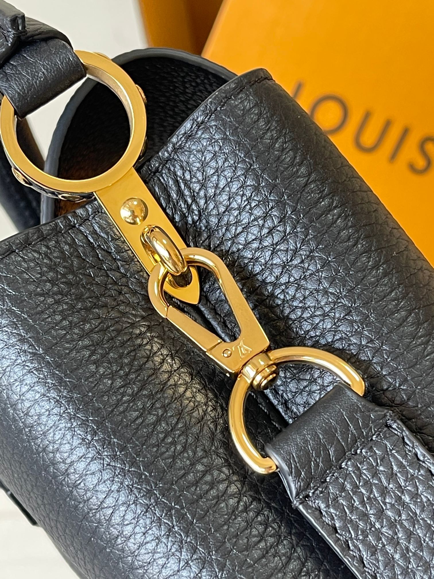 LOUIS VUITTON Capucines Mini Handbag/Top Quality M24729