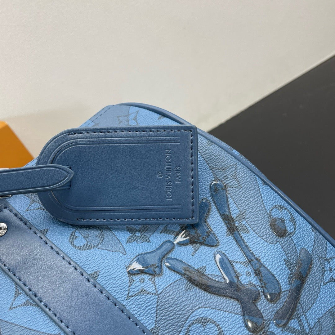 LOUIS VUITTON keepal BANDOULIÈRE 35 Crossbody bag/top quality M22573