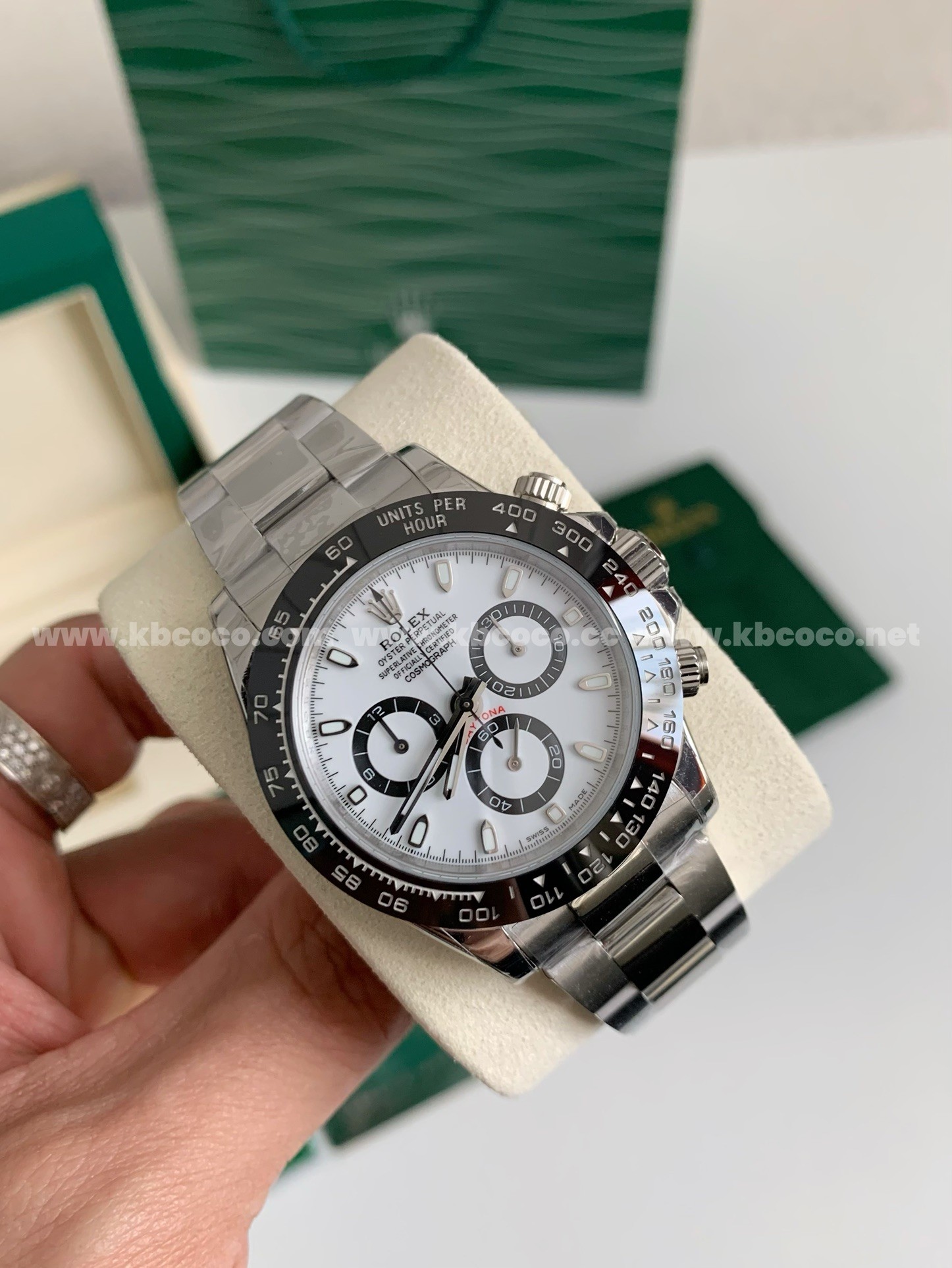 【#2173】Rolex Daytona Exclusive Cal.4130 Men's Watch