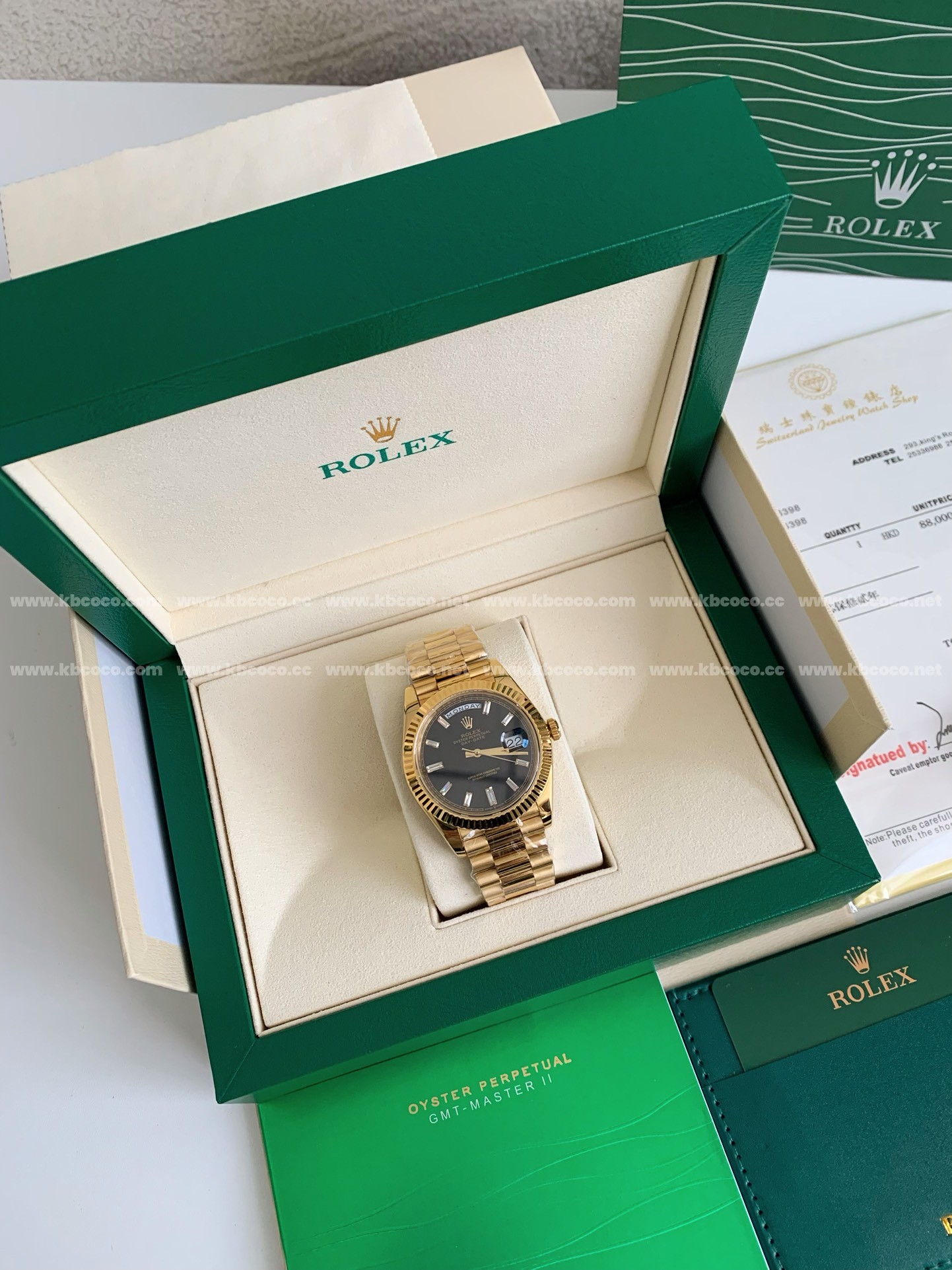 【#3054】Rolex Week calendar seriesMen's wristwatches 41mm