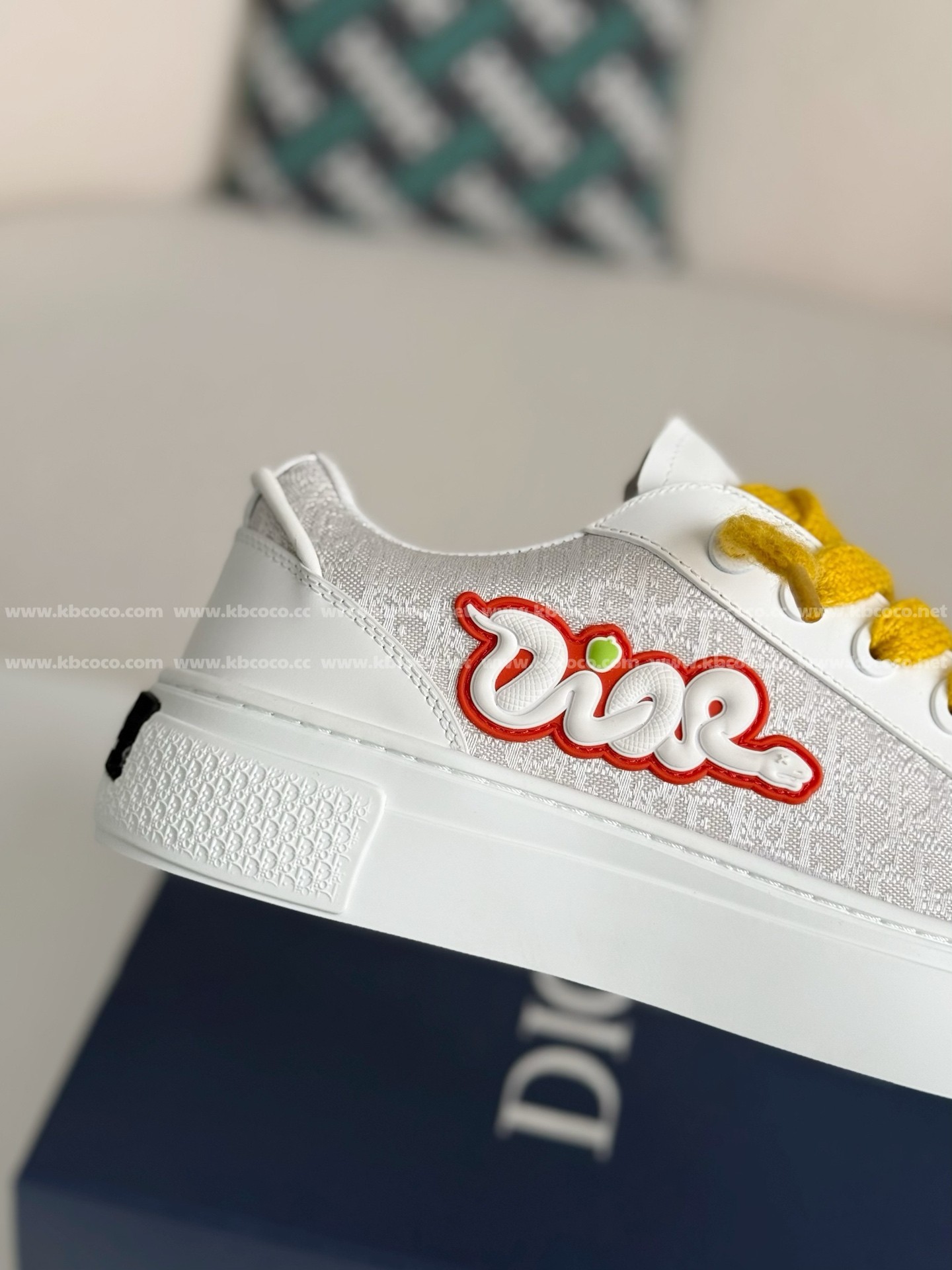 【#4562】 Dior B33 Leather Sneakers