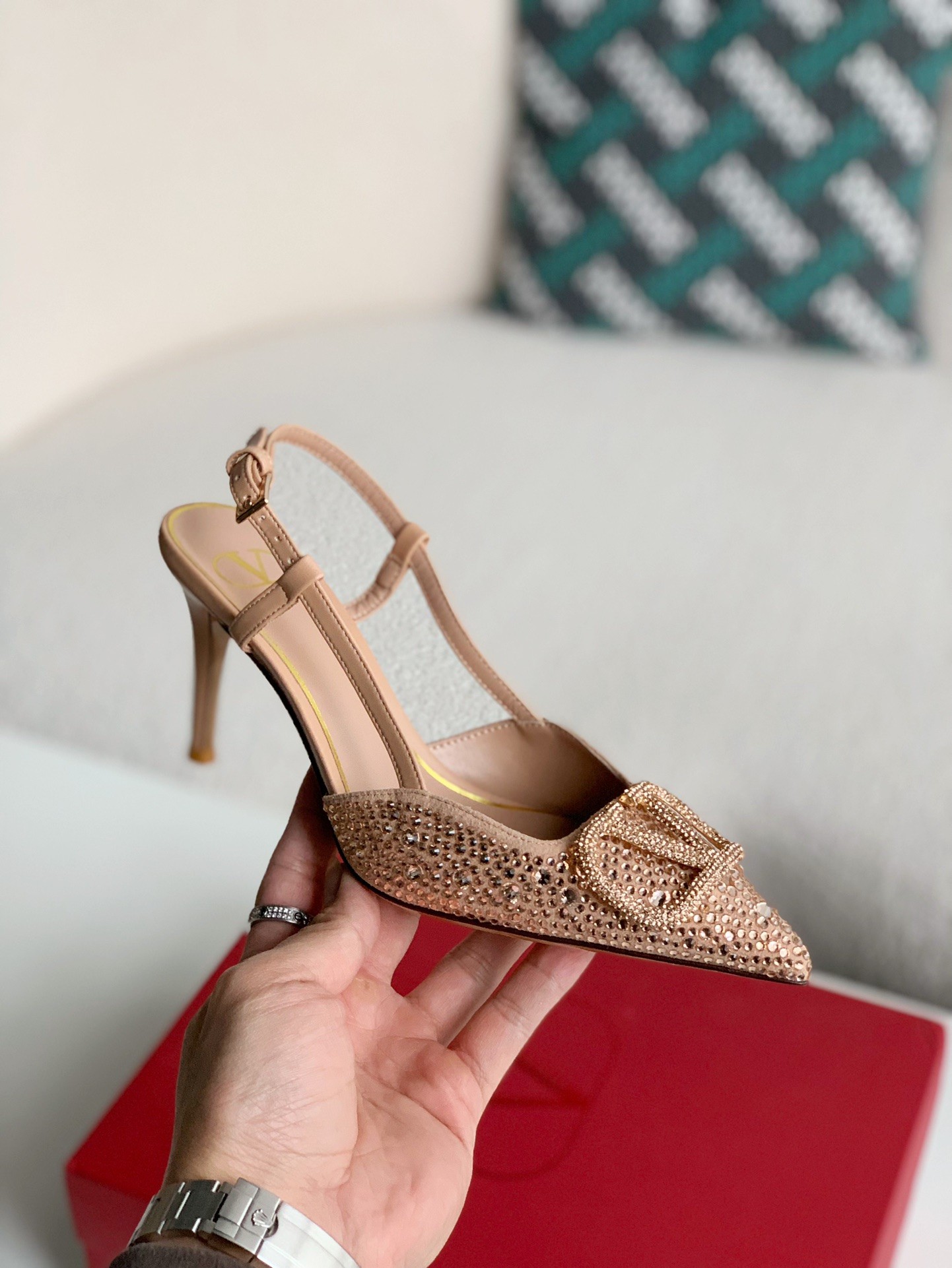 Valentino Summer 2023 new high-heeled sandals