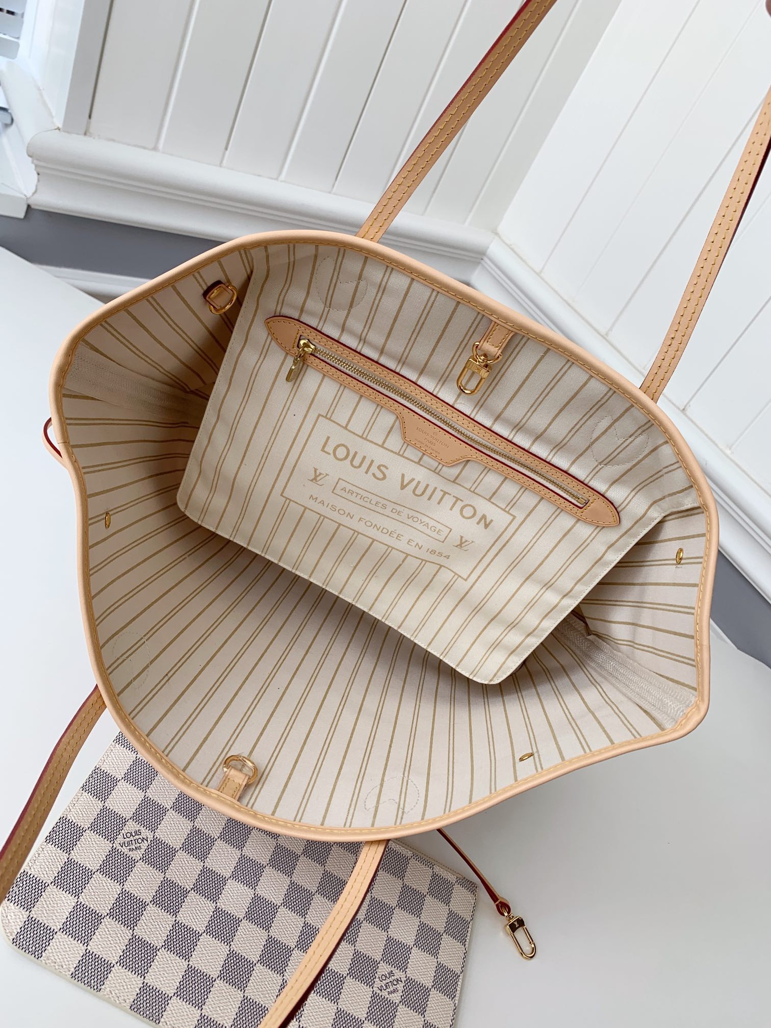 LOUIS VUITTON NEVERFULL shopper N4136