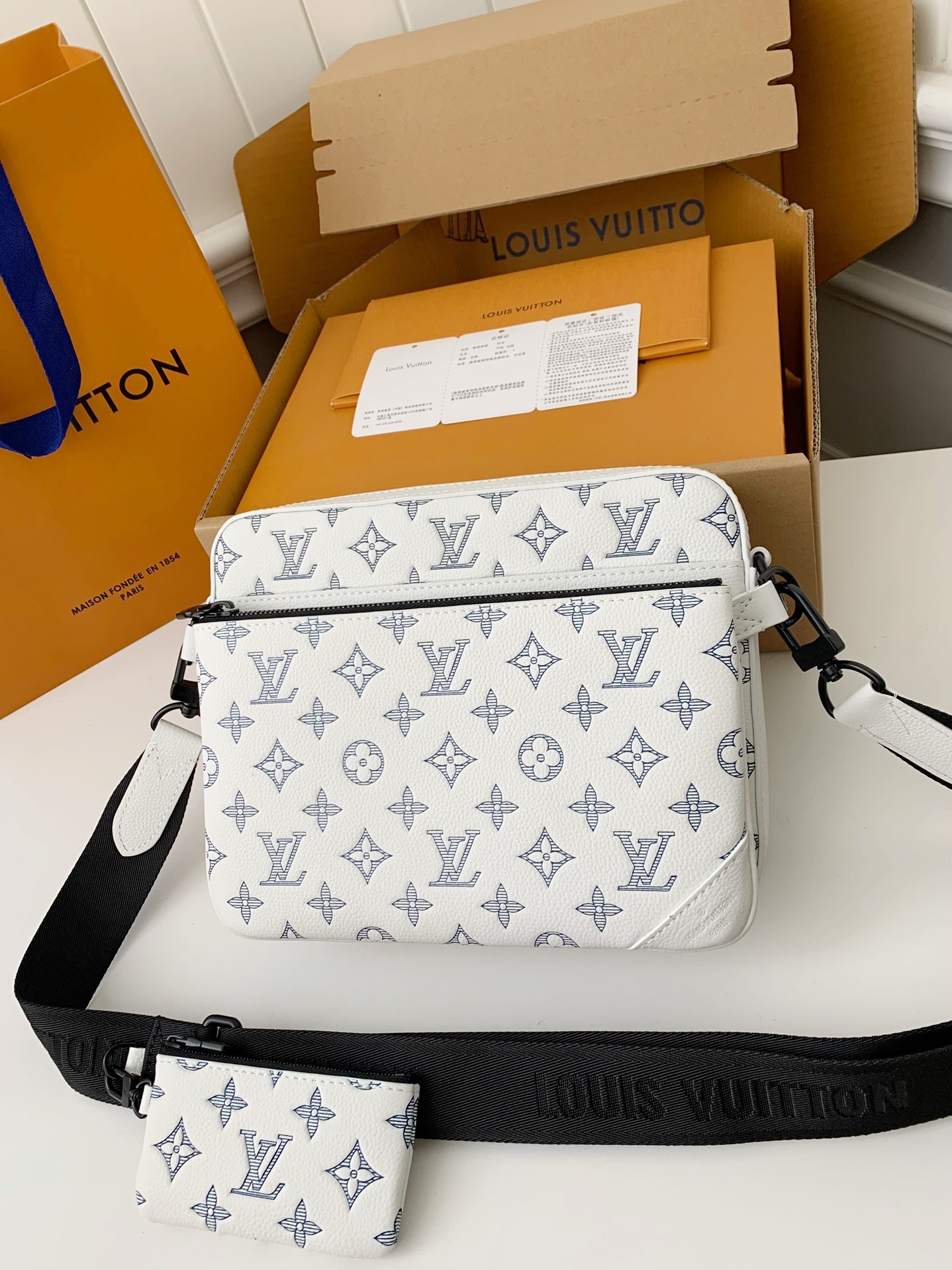 Louis Vuitton The new TRlO Postman Pack M24753