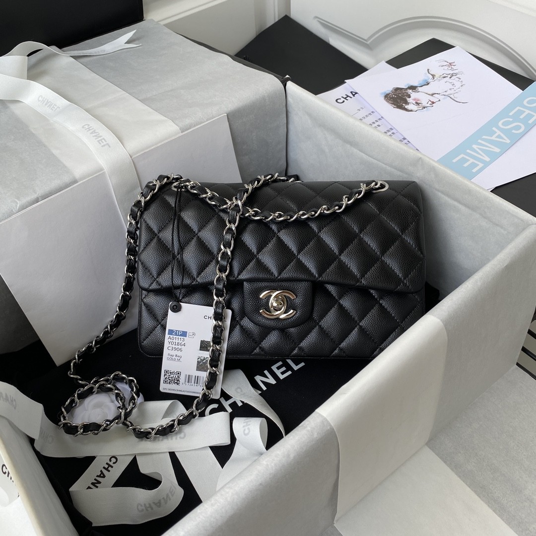 Chanel Classic Flap Bag A01113, Top Quality, Medium