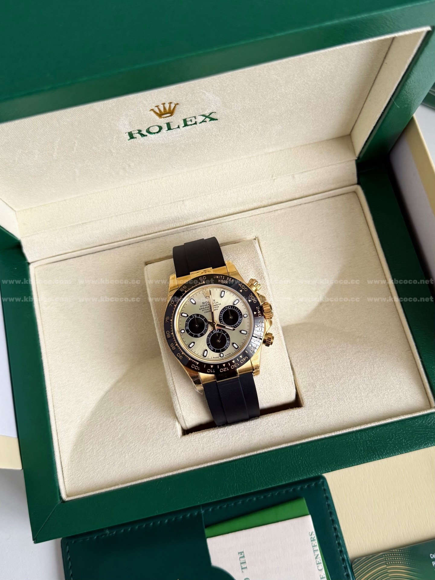 【#2172】Rolex Daytona Exclusive Cal.4130 Men's Watch