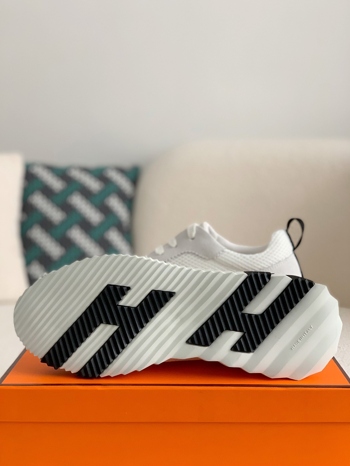 【#1440】 Hermès Department sneakers