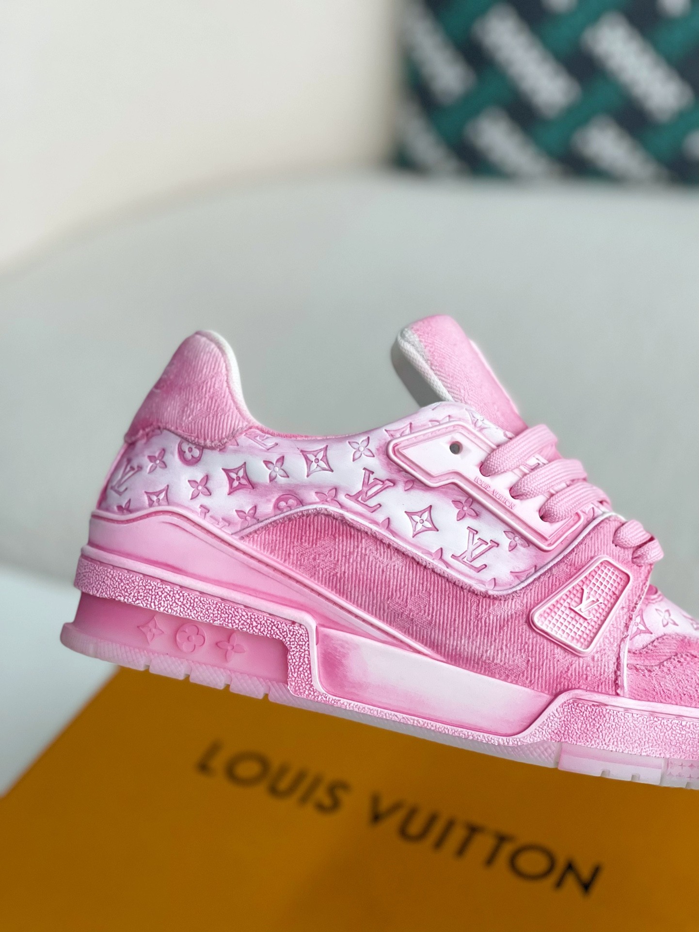 [#3317」 LOUIS VUITTON TRAINER SNEAKERS