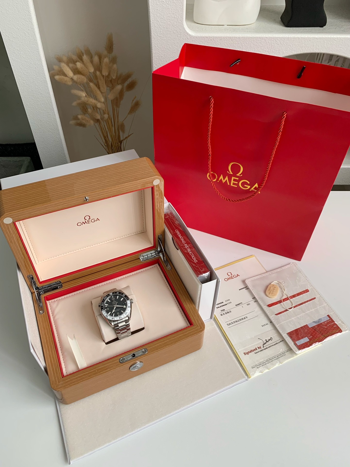 【#3639】Omega Seahorse Series Ocean Cosmos Cup 600-meter dive wristwatch,43.5mm