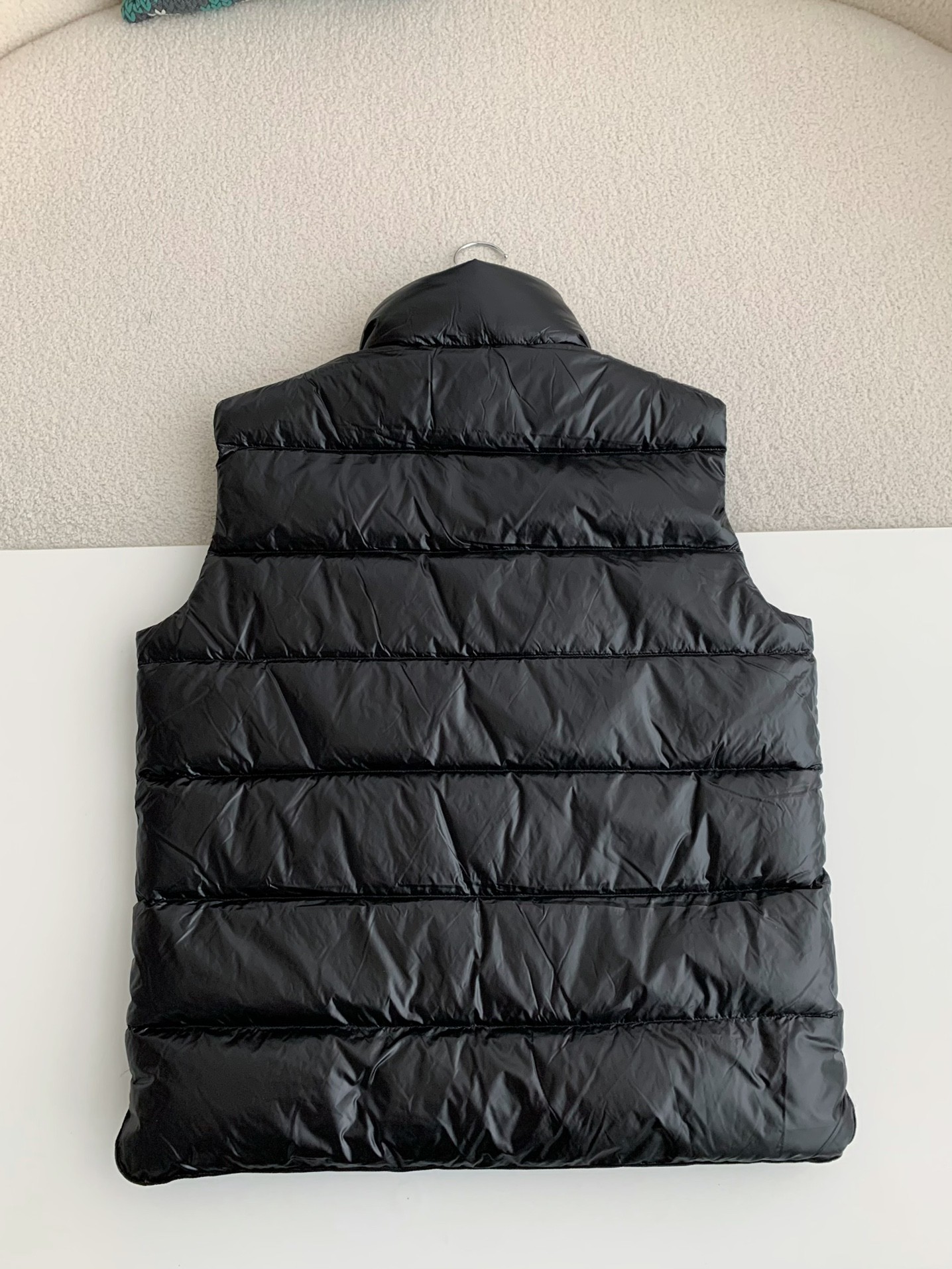 【#3663】Moncler down stand collar vest