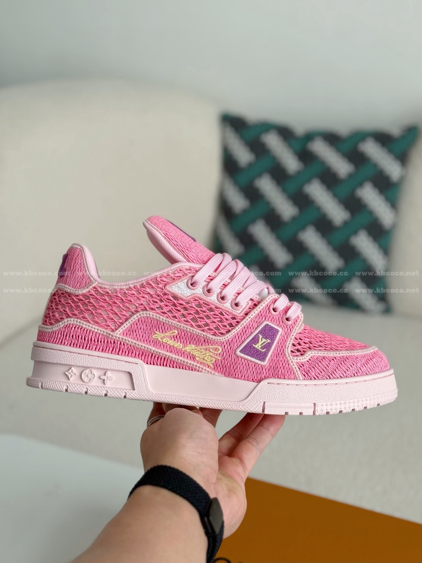 【#5823】 LOUIS VUITTON TRAINER SNEAKERS