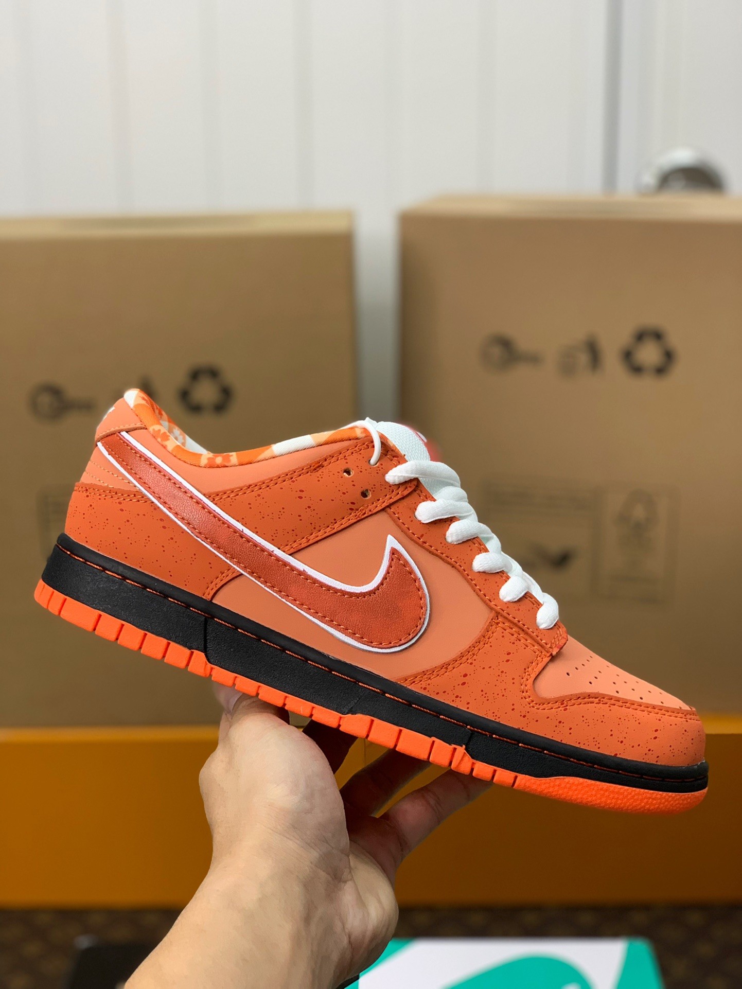 【#753】 Nike UA Dunk SB Low OrangeLobster Sneakers