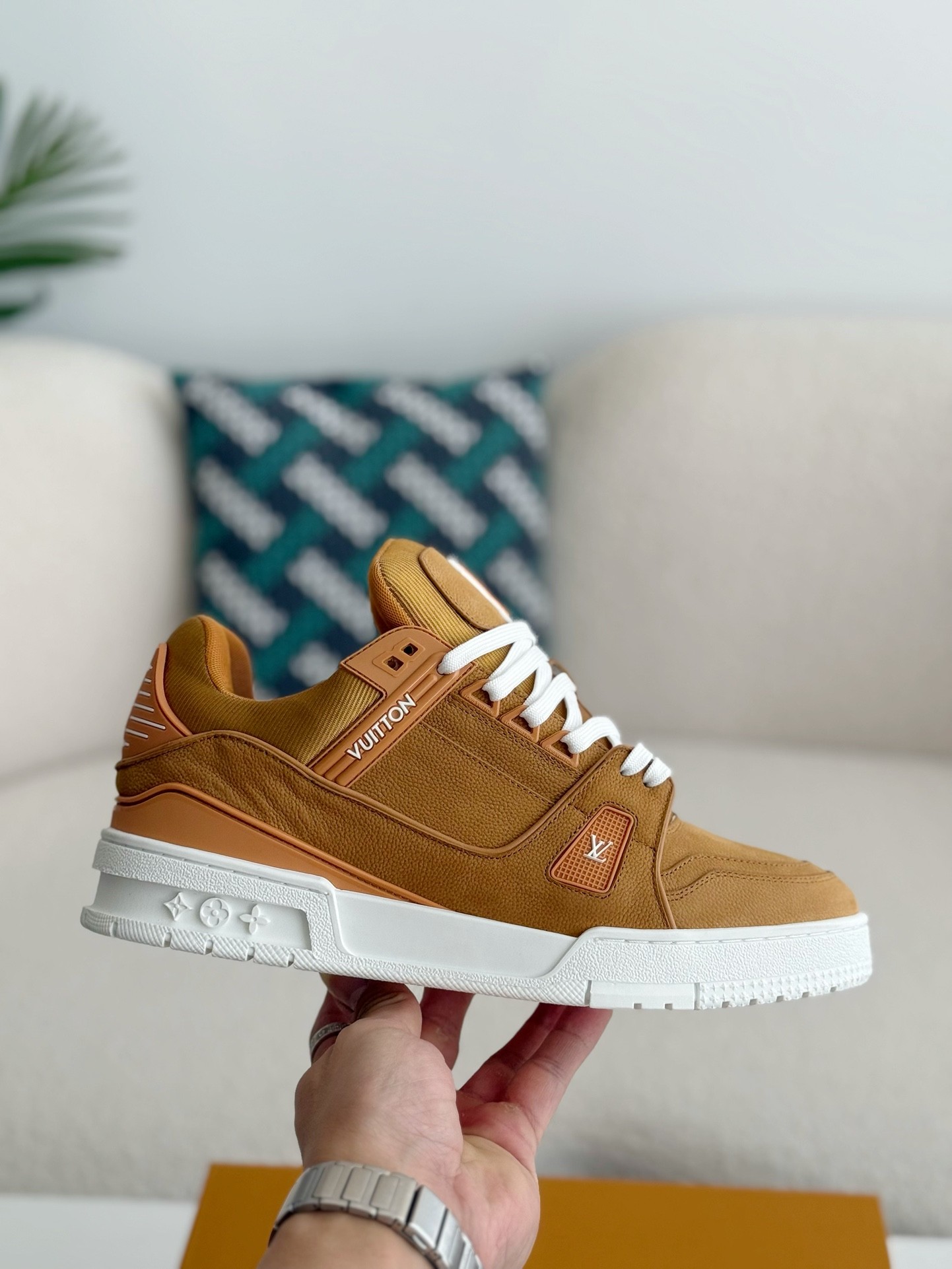 [#3756」 LOUIS VUITTON TRAINER SNEAKERS