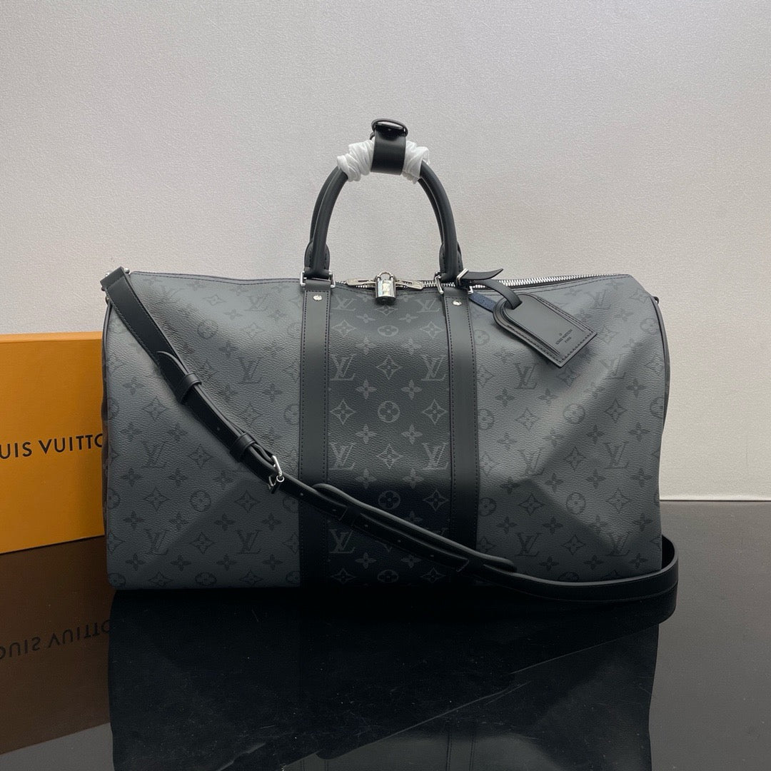 LOUIS VUTTON keepallBandoulière 50 Travel bag/top quality M45392