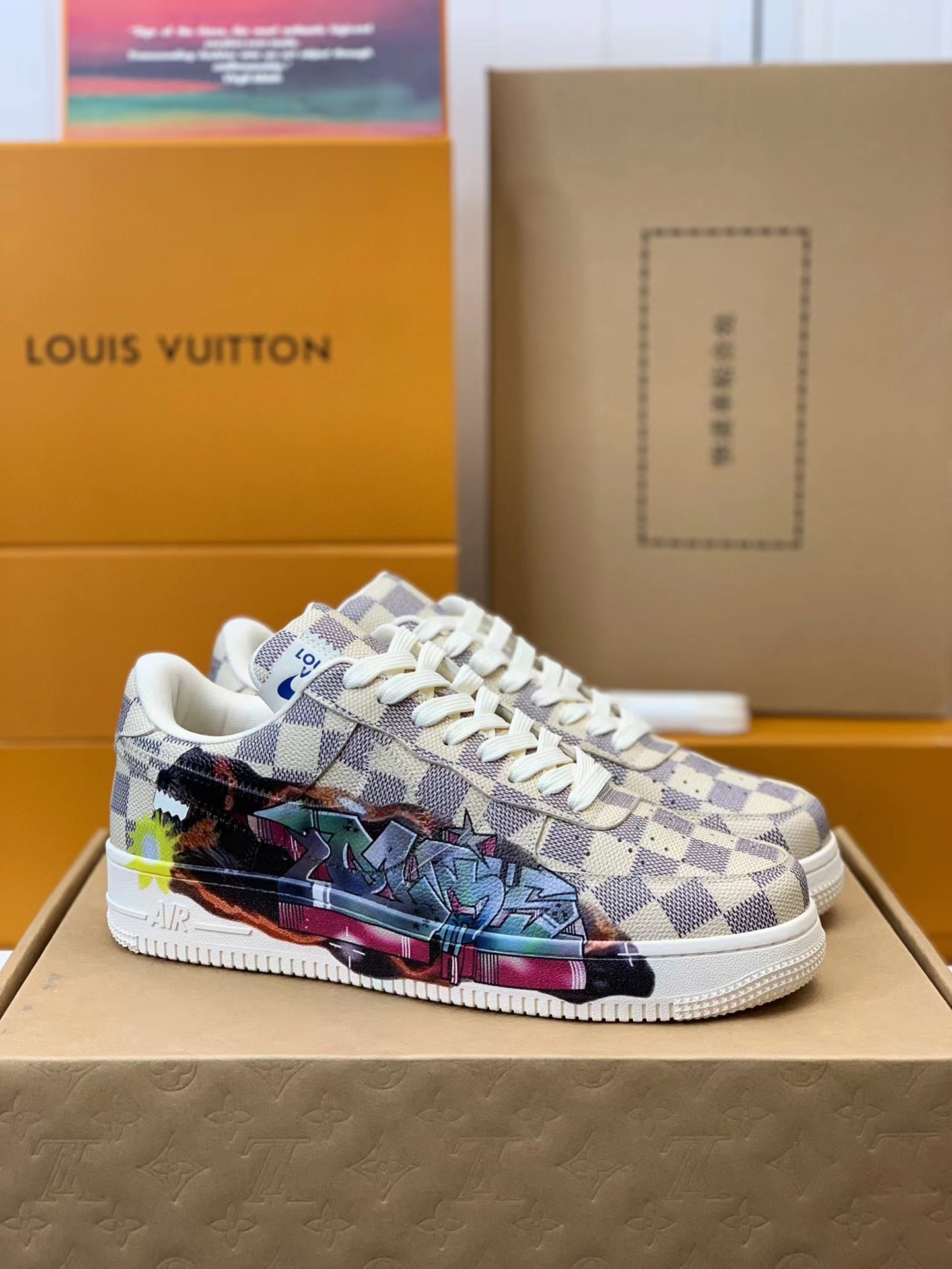 LOUIS VUITTON x NIKE AIR FORCE 1 Sneaker