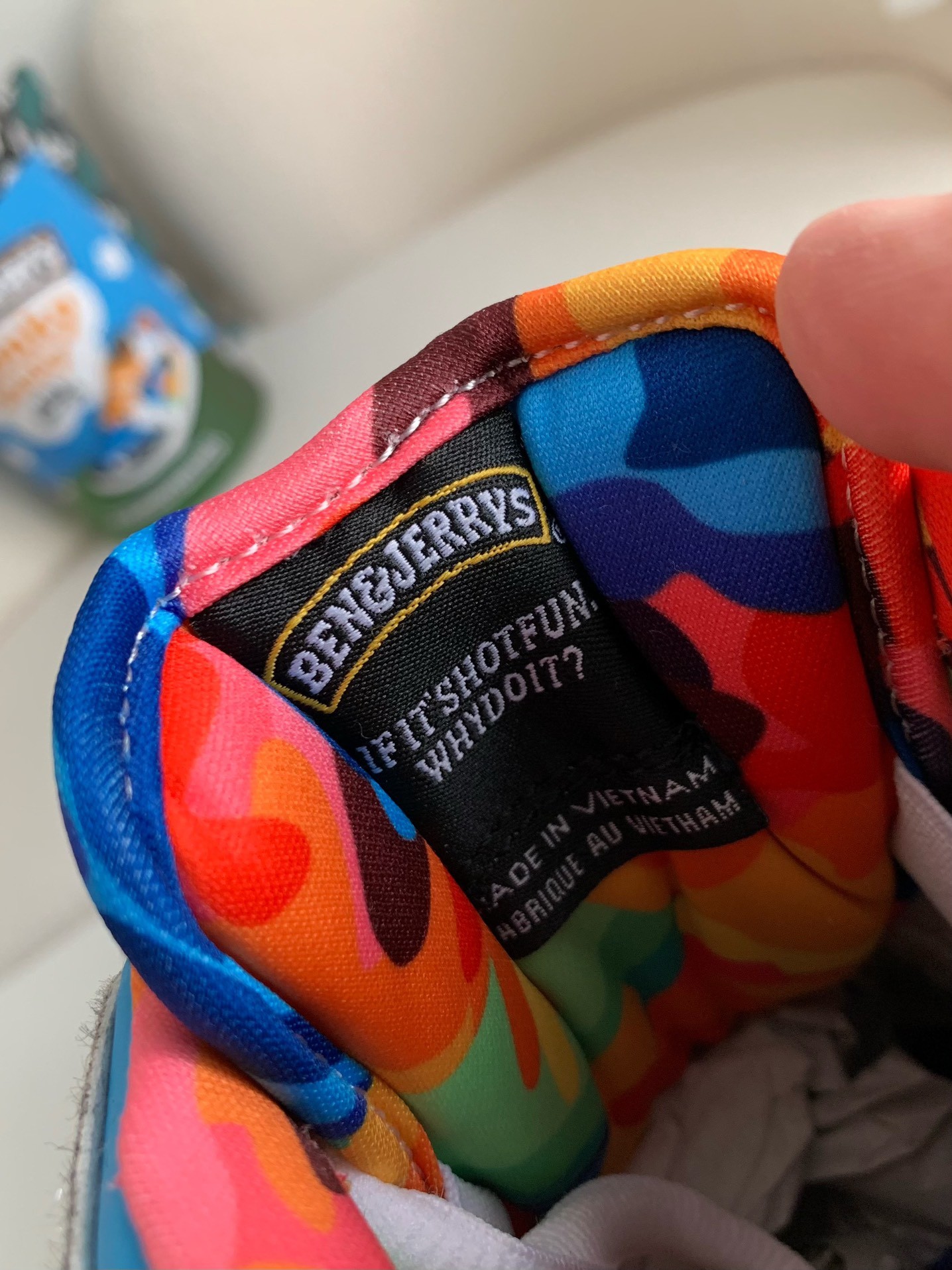 【#1379】 Nike SB Dunk Low Ben&Jerry's Chunky Sneakers