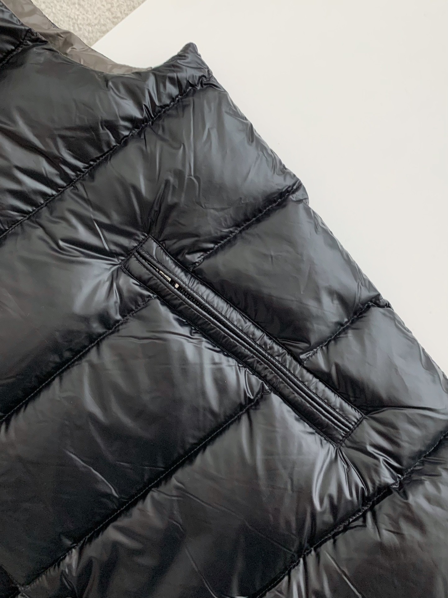 【#3663】Moncler down stand collar vest