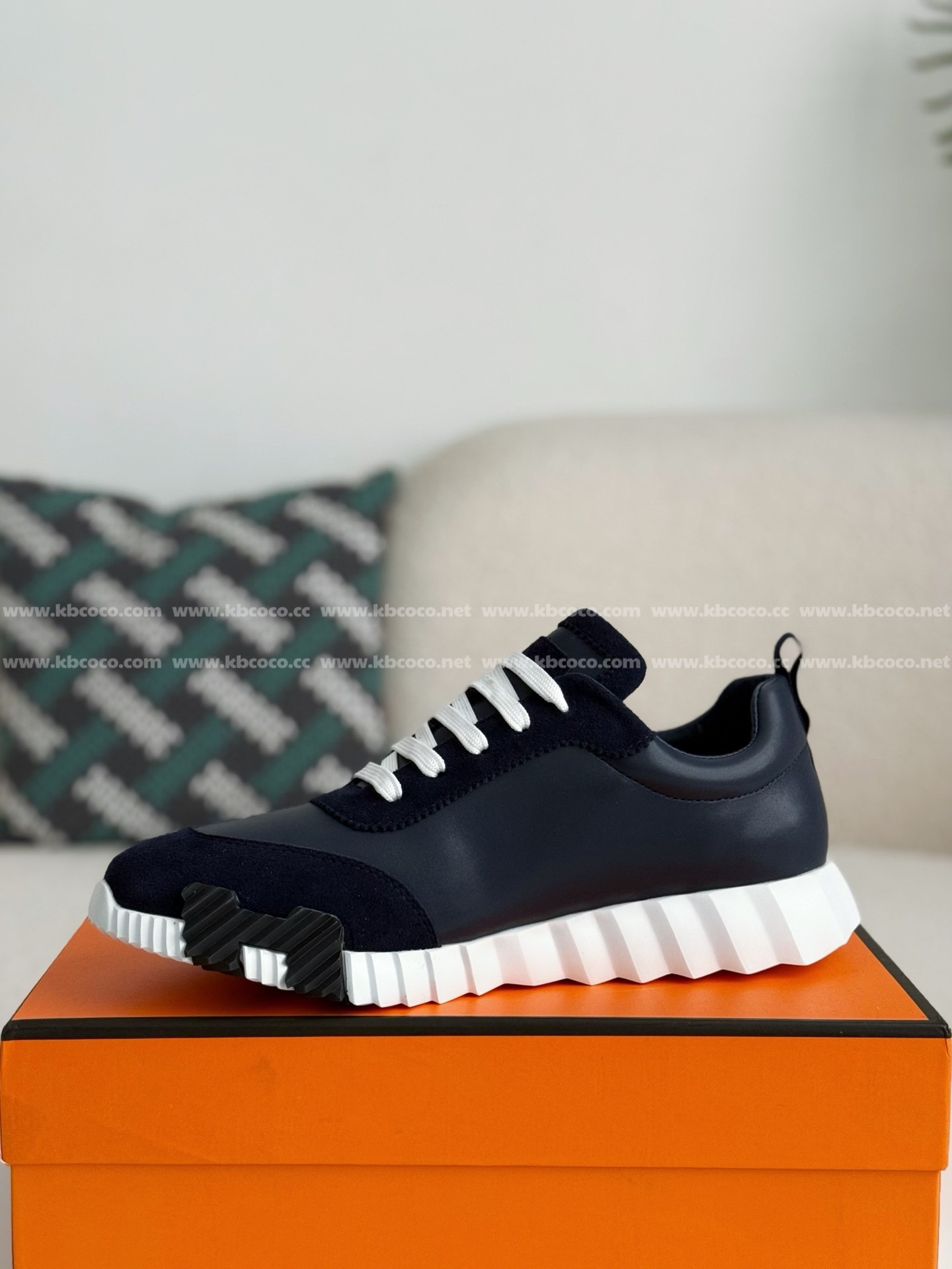 【#5423】Hermès Department Sneakers