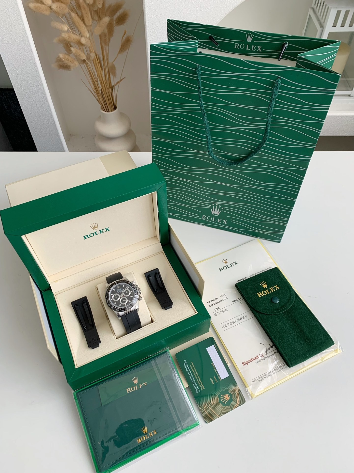 【#2182】ROLEX DAYTONA 904L SeriesMen's Watch