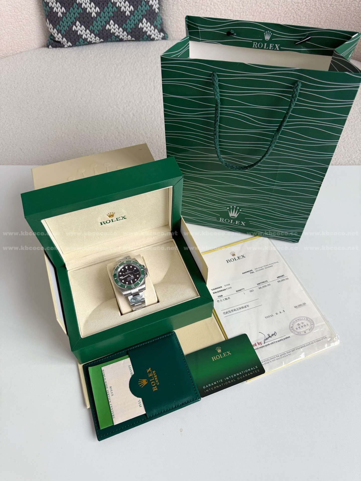 【#2166】Rolex Submariner Series 40Men's Watch