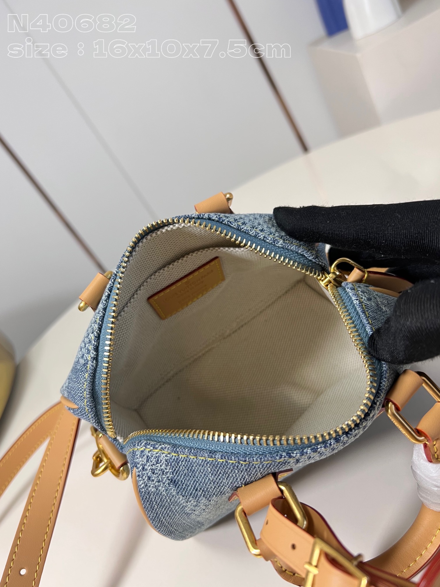 Louis Vuitton Speedy 18 Bandoulière handbag N40682，Top quality