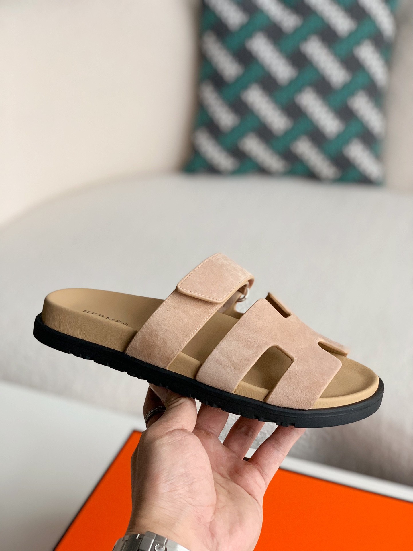 【#2810】Hermes zmir sandal