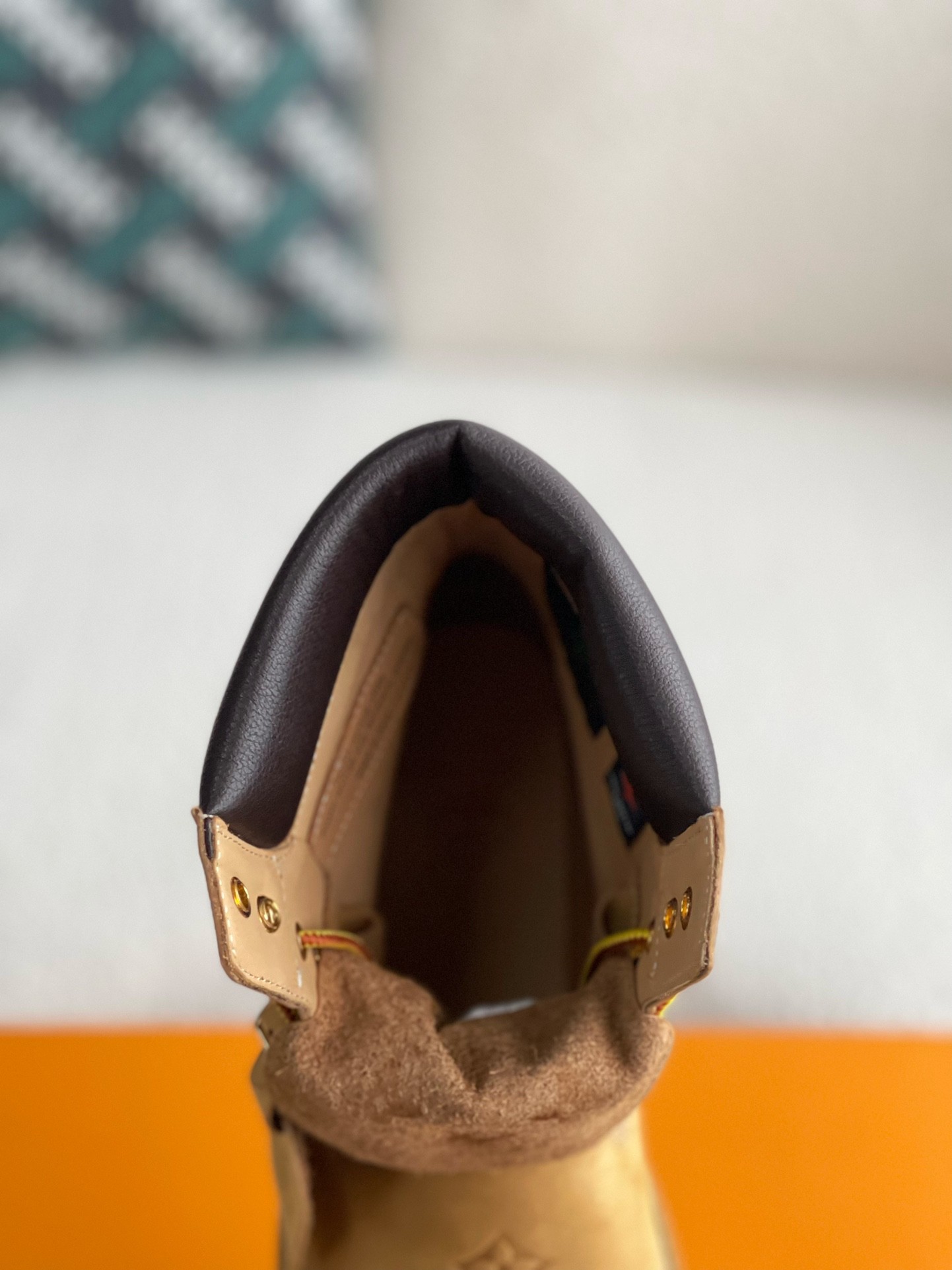 louis vuitton & timberland Martin boot