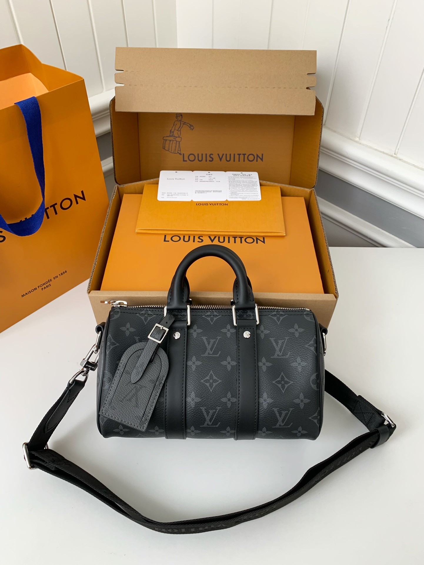 Louis Vuitton KEEPALL BANDOULIERE 25 Handbag M46271, Top quality