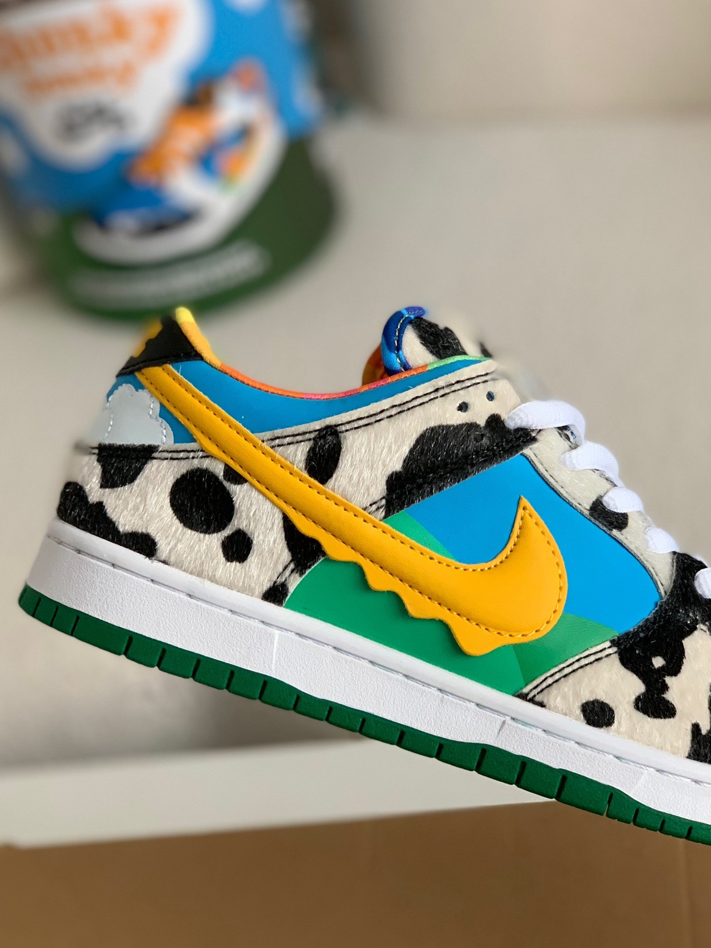【#1379】 Nike SB Dunk Low Ben&Jerry's Chunky Sneakers