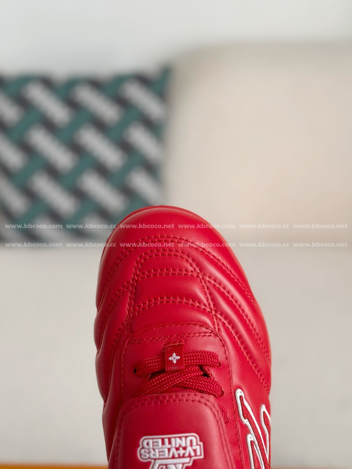 【#4249】LV Footprint Soccer Sneaker